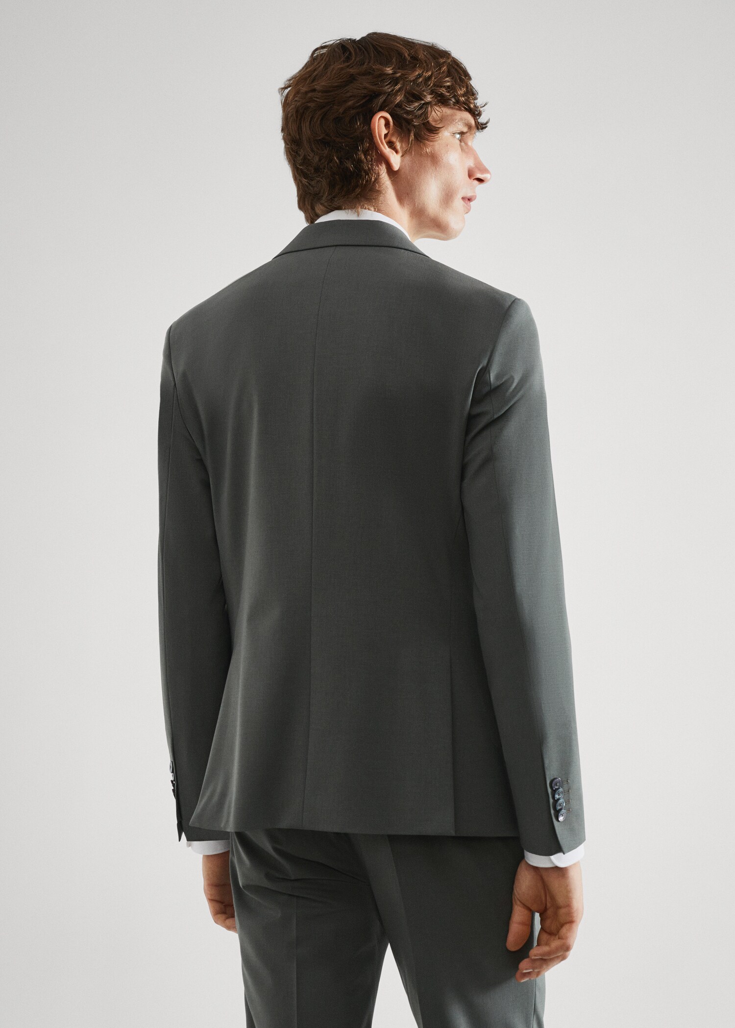 Americana traje lana slim fit - Reverso del artículo