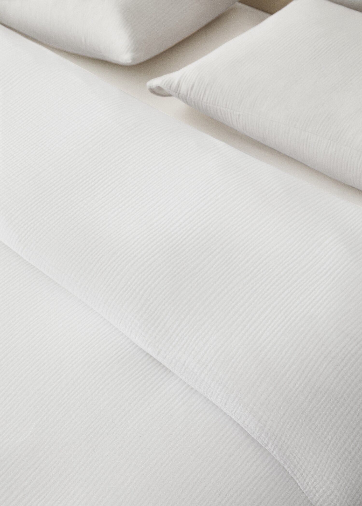 Cotton gauze duvet cover for king bed - Details of the article 7