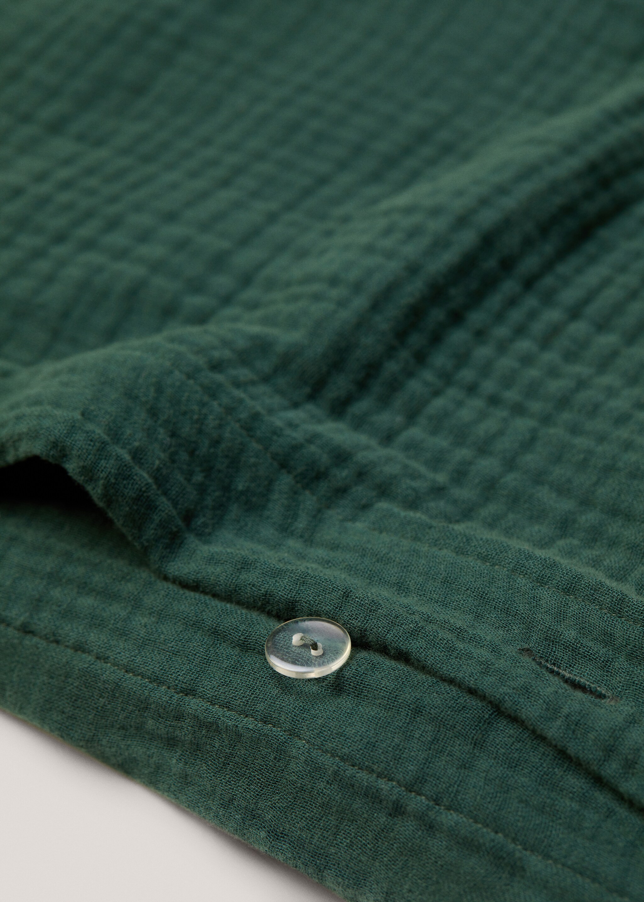 Cotton gauze duvet cover superking bed - Details of the article 1