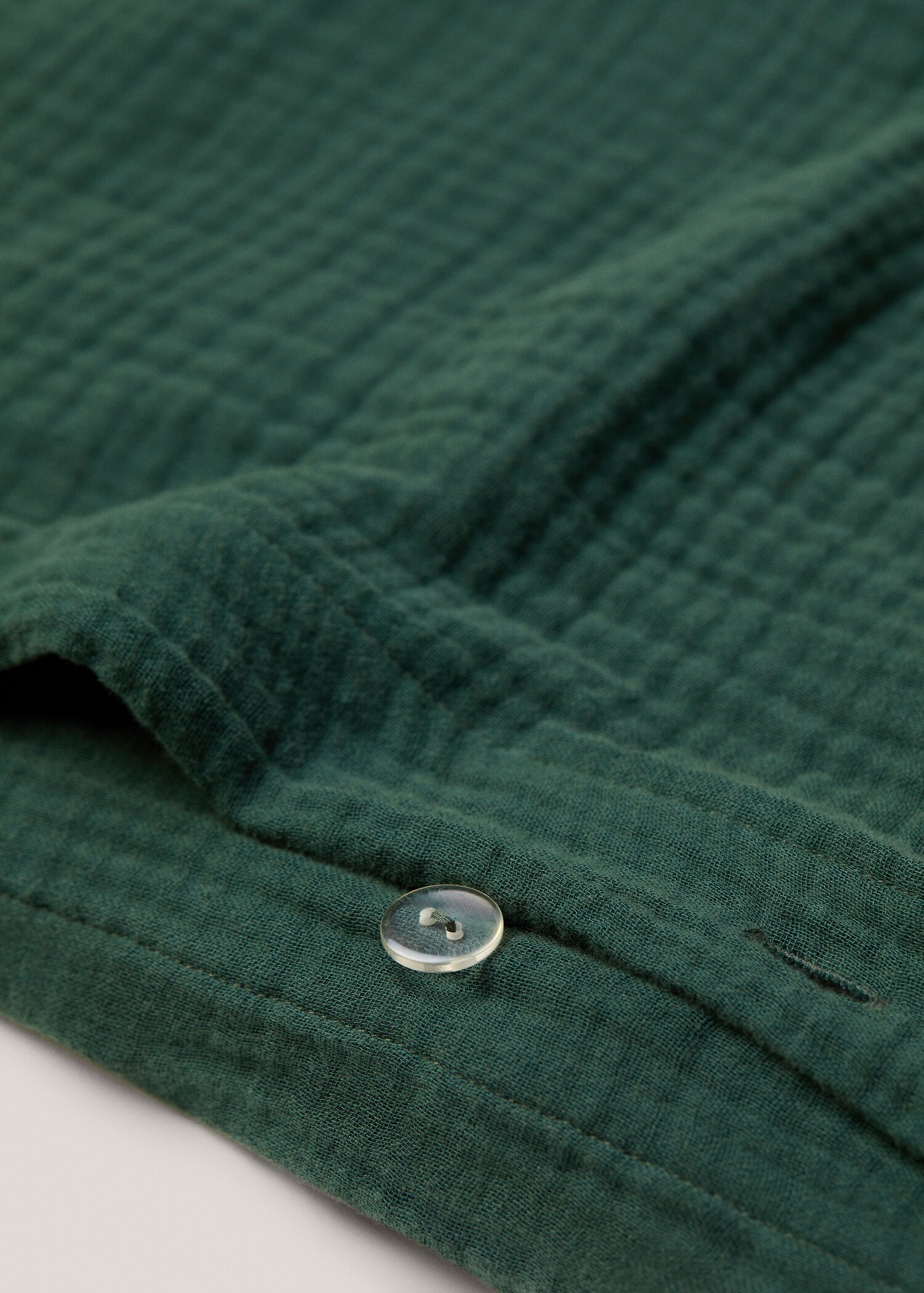 Cotton gauze duvet cover superking bed - Details of the article 1