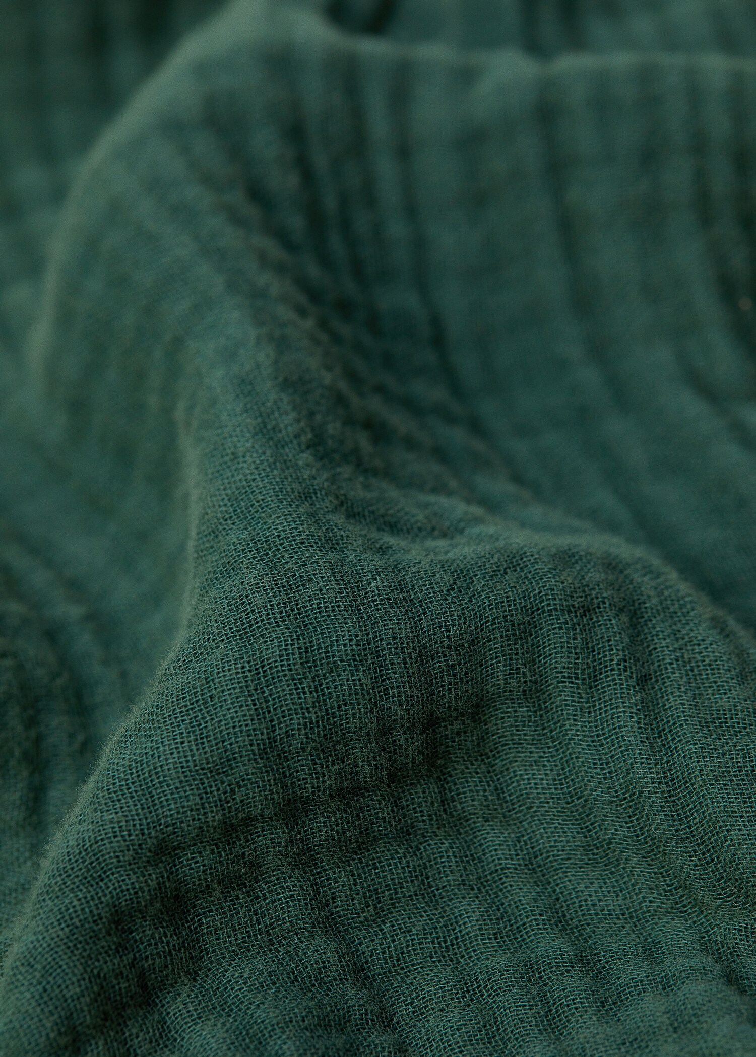 Cotton gauze duvet cover superking bed - Details of the article 2