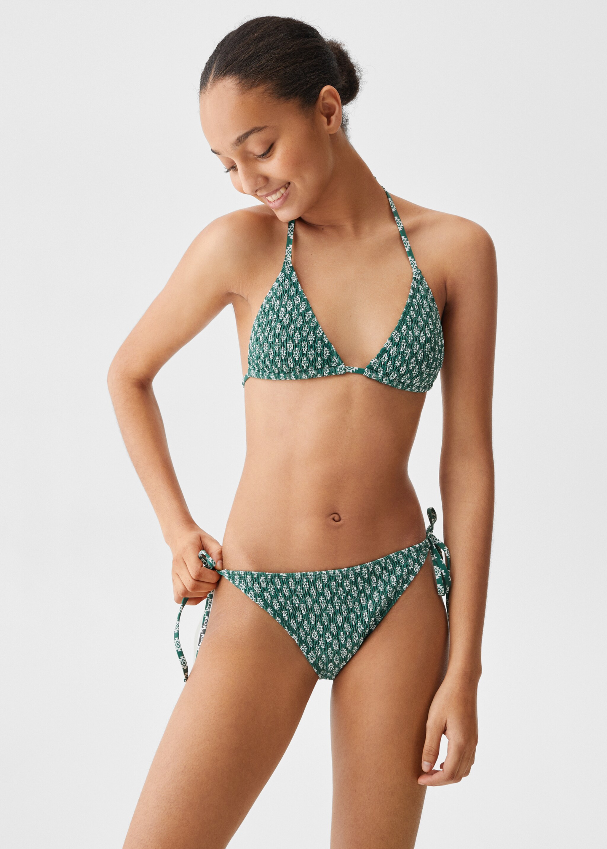 Bedrukte bikini - Middenvlak