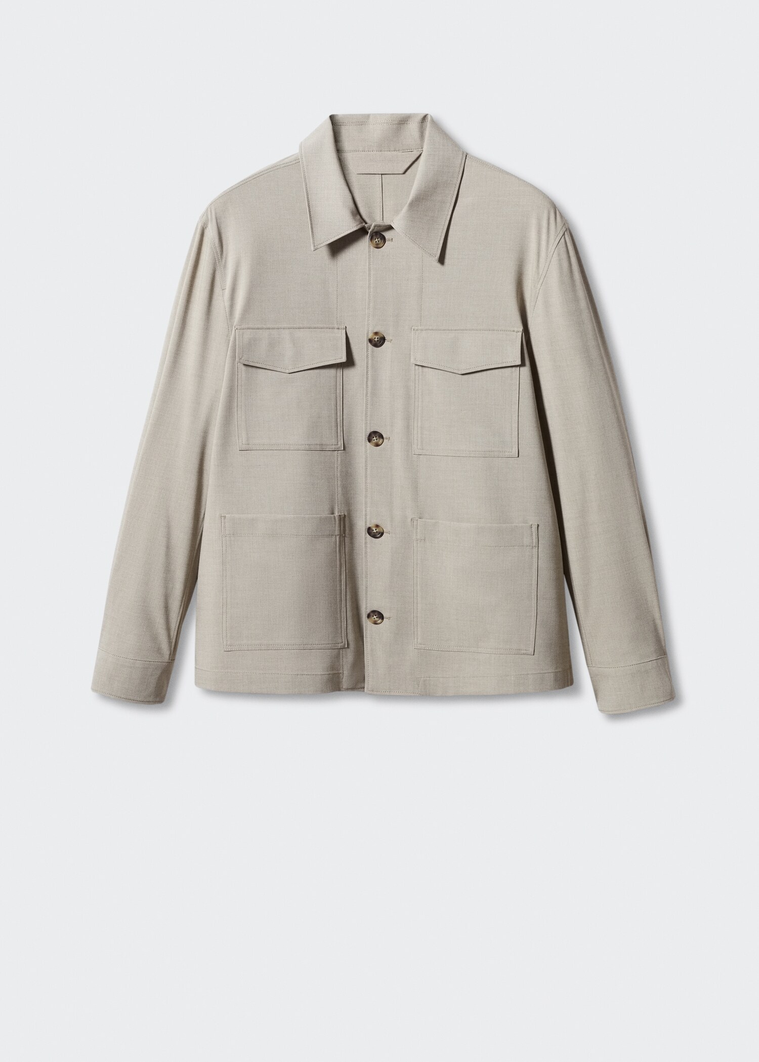 Leichte Jacke mit Taschen - Artikel ohne Model