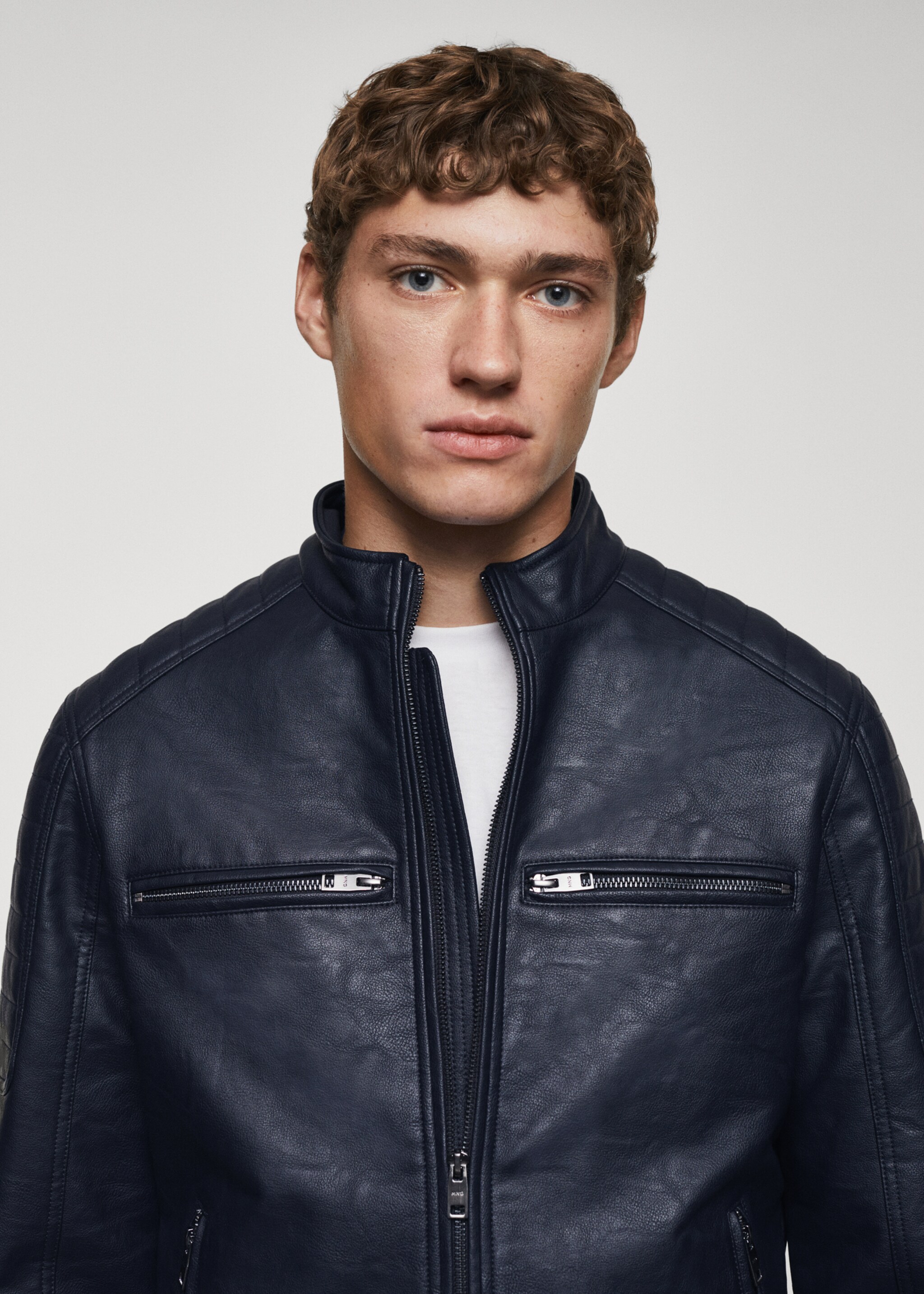 Blouson en simili-cuir nappa - Détail de l'article 1
