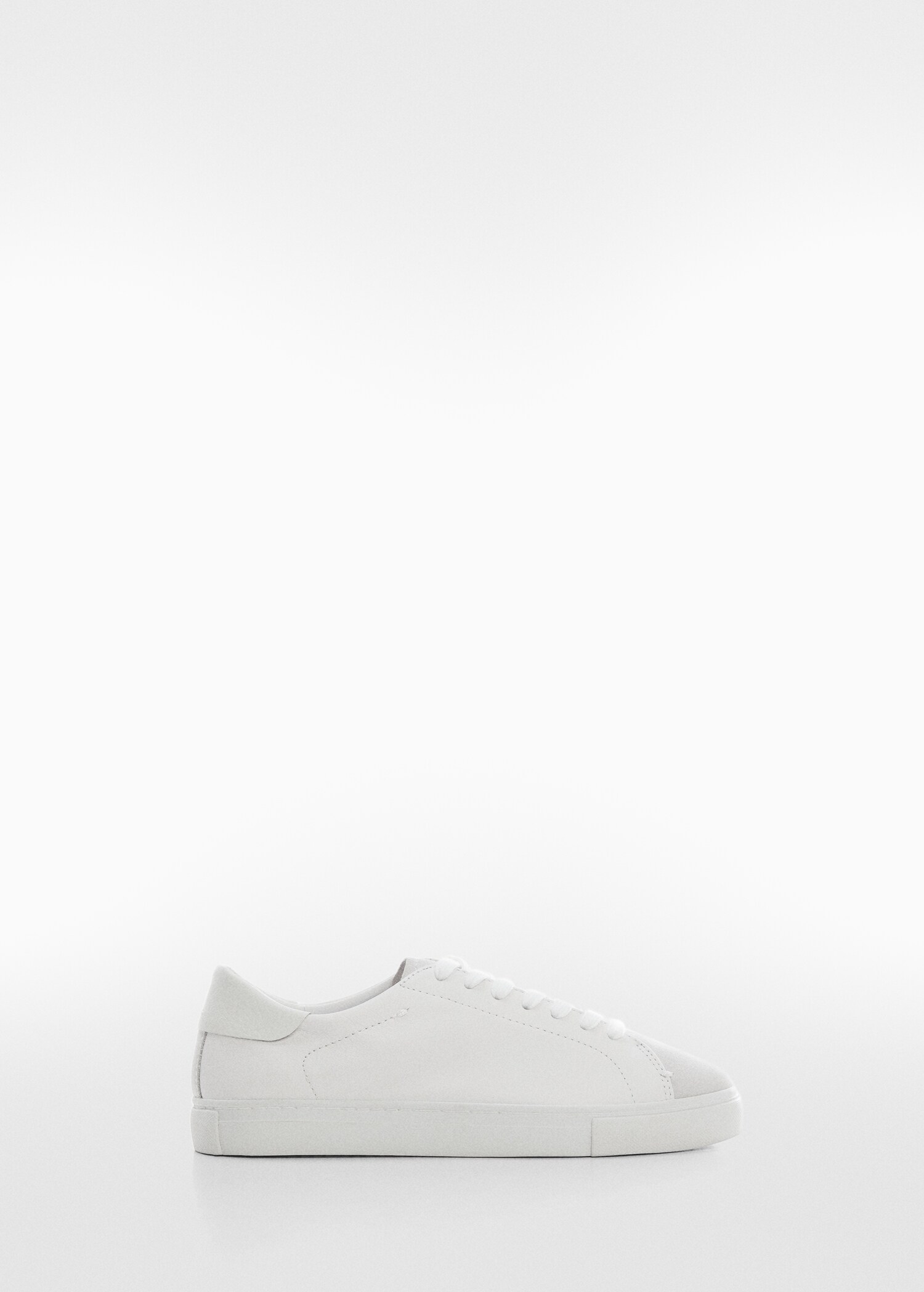 Sneakersy skórzane wstawki - Artykuł bez modela/modelki