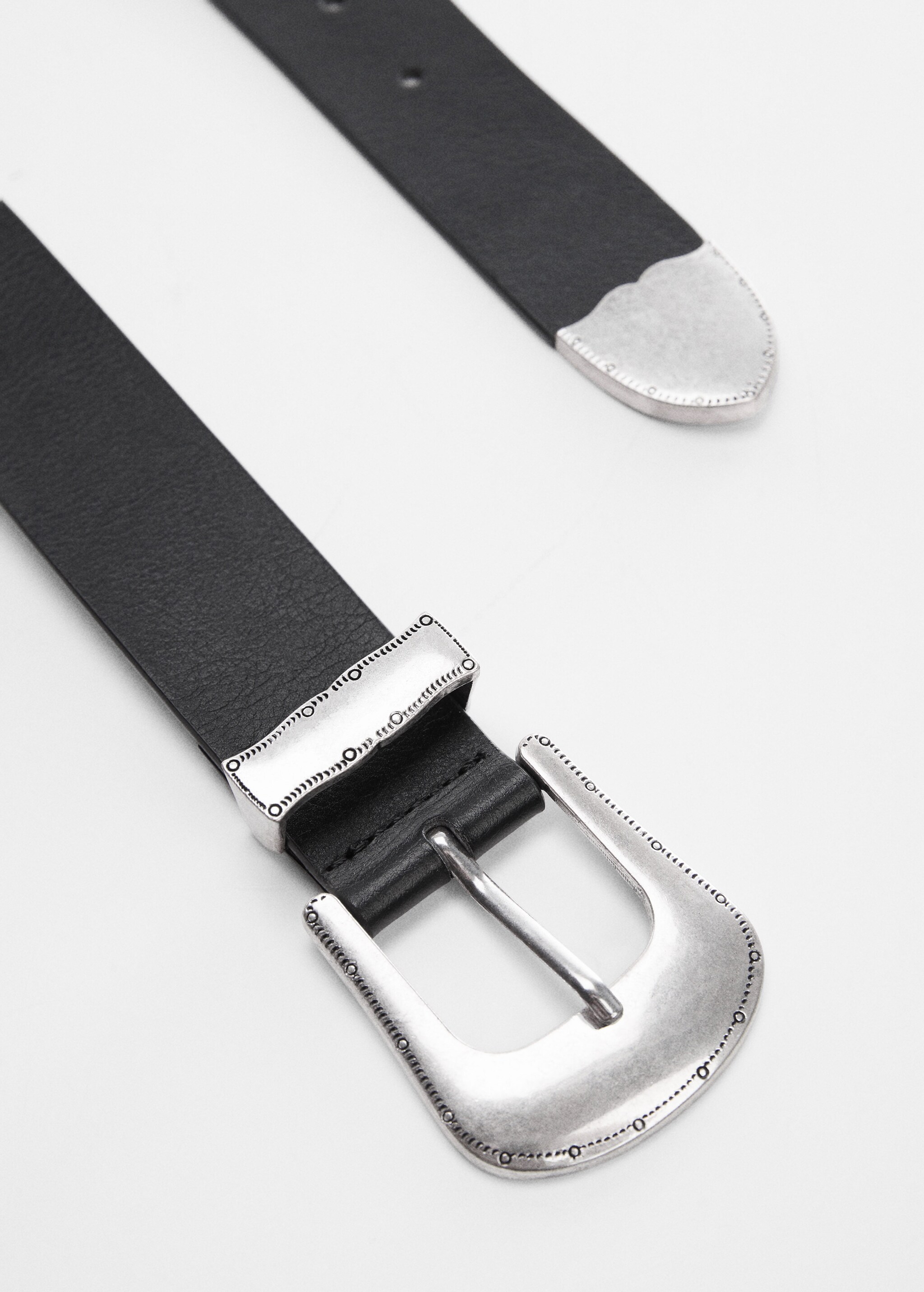 Engraved buckle belt - Details of the article 2