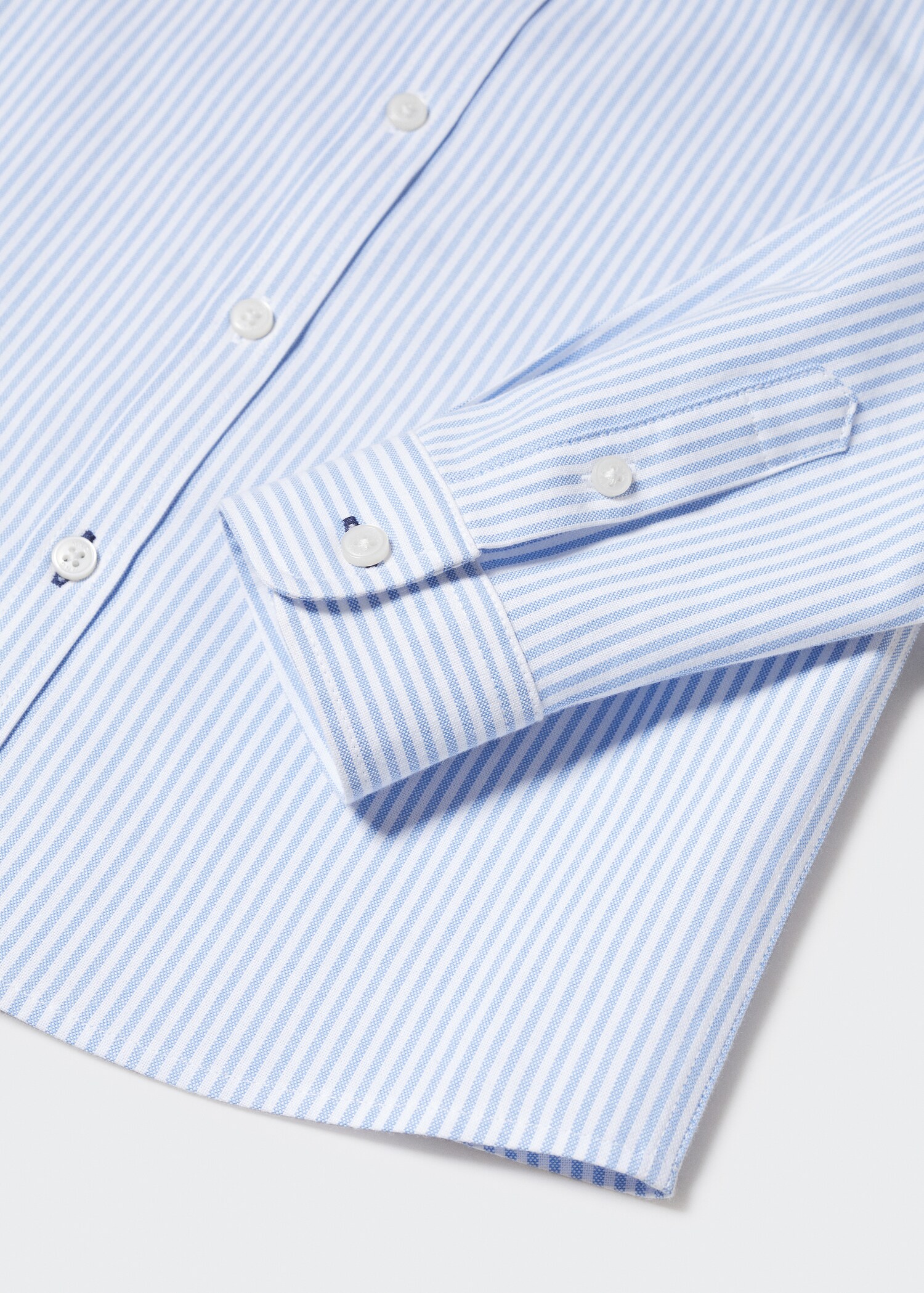 Regular-fit striped shirt - Details of the article 8