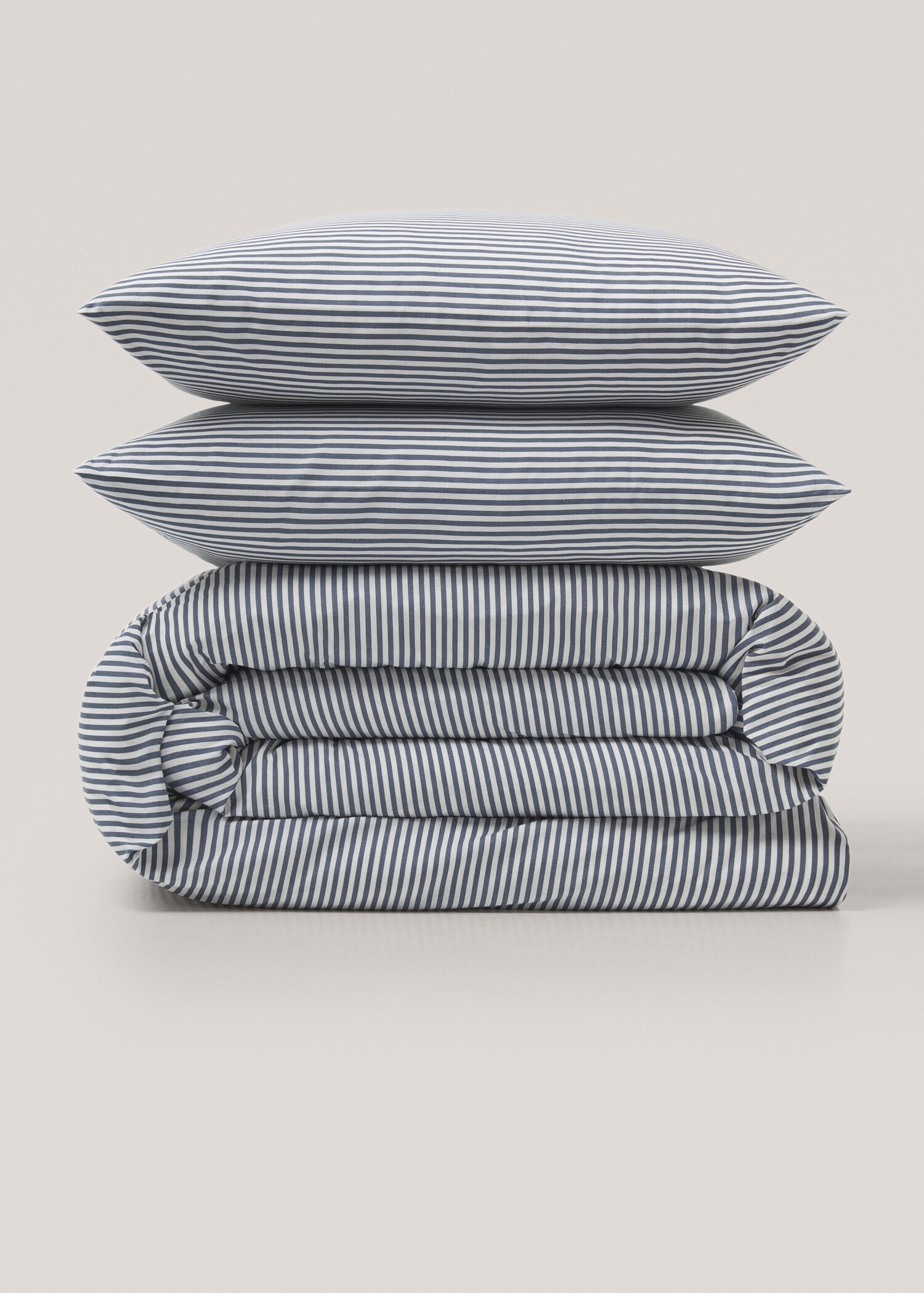 Dekbedovertrek met Bengaalse streepjes Bed 150/160 cm - Artikel zonder model