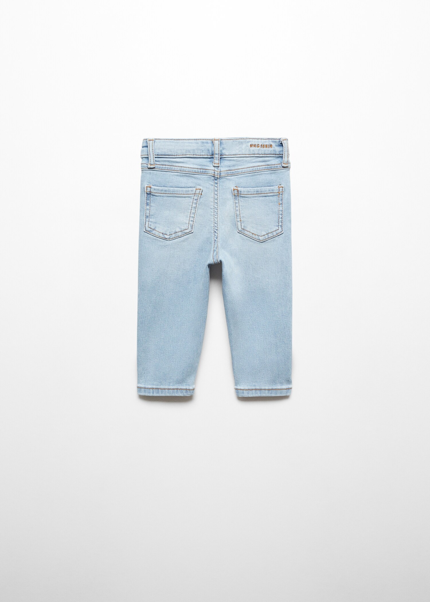 Jeans skinny algodón - Reverso del artículo