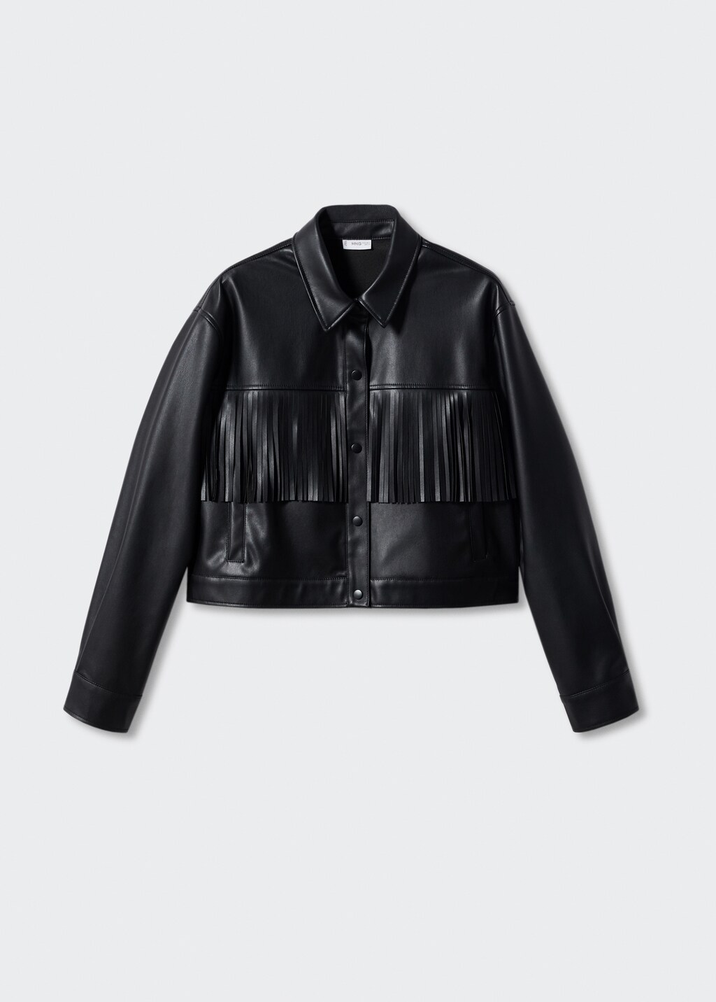 Leather-effect overshirt - Teen Girl | MANGO OUTLET USA Leather-effect overshirt - Teen Girl | MANGO OUTLET USA