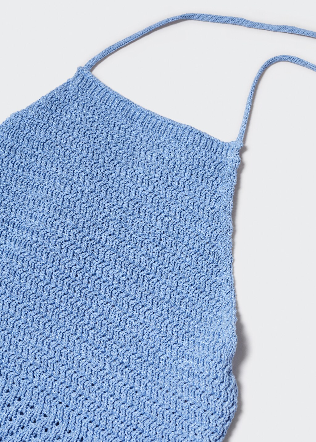 新品未使用【le】CROCHET HALTER NECK Halter neck crochet top - Women | MANGO OUTLET USA