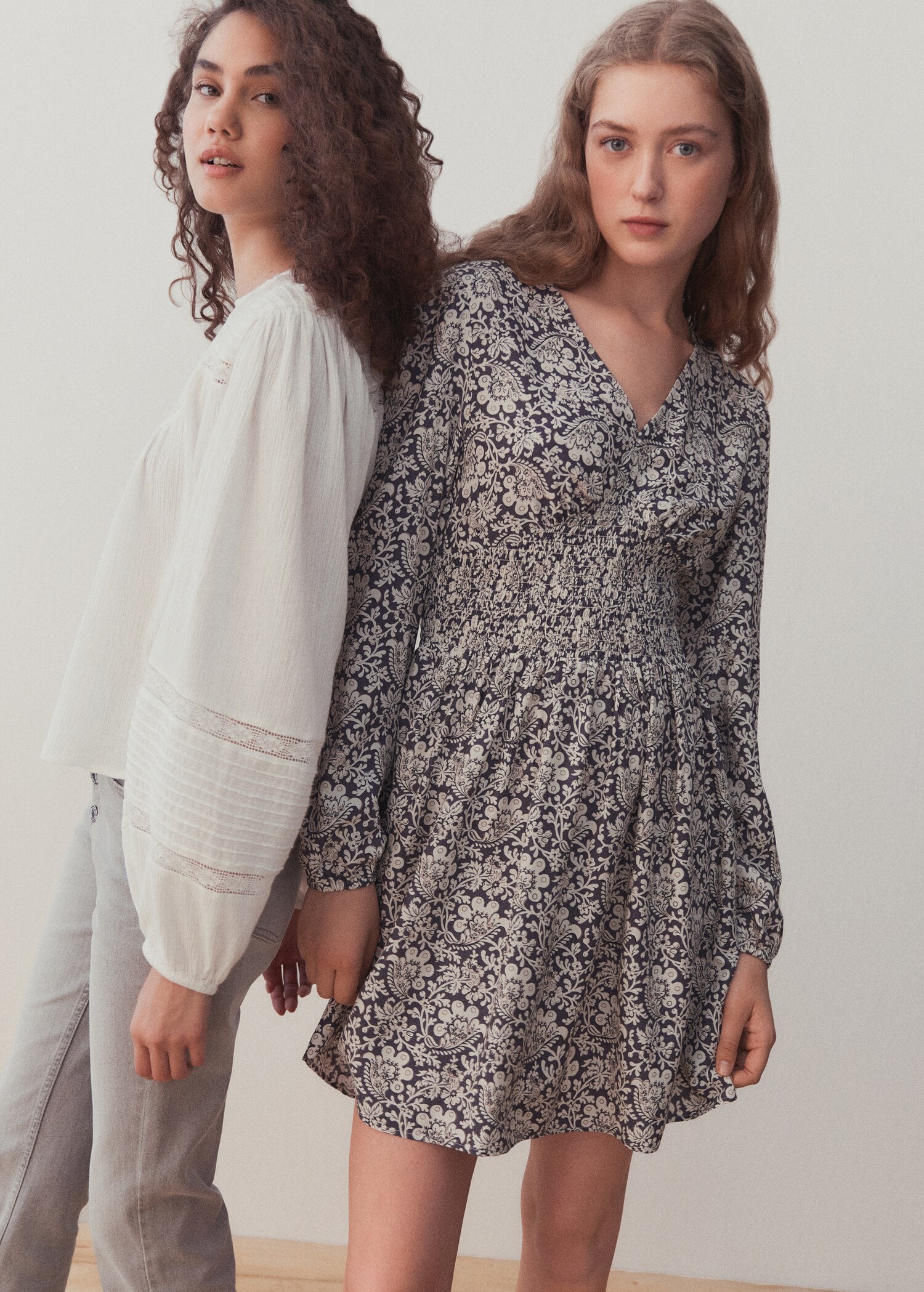 Printed ruched dress - Details of the article 5