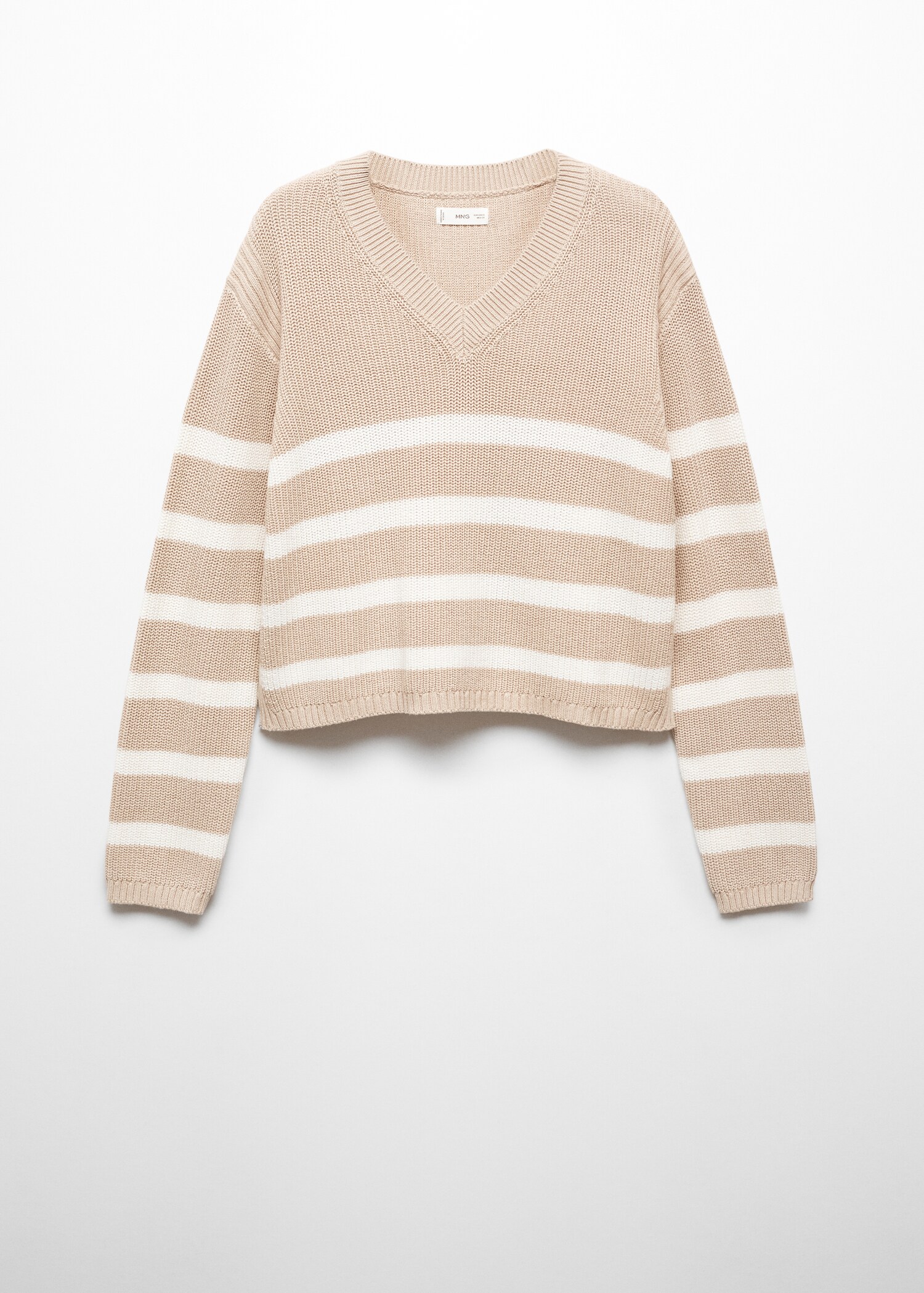 Knit striped sweater - Article without model