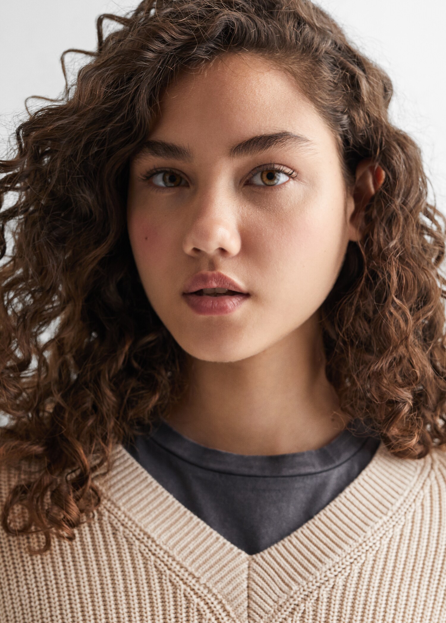 Knit striped sweater - Details of the article 1