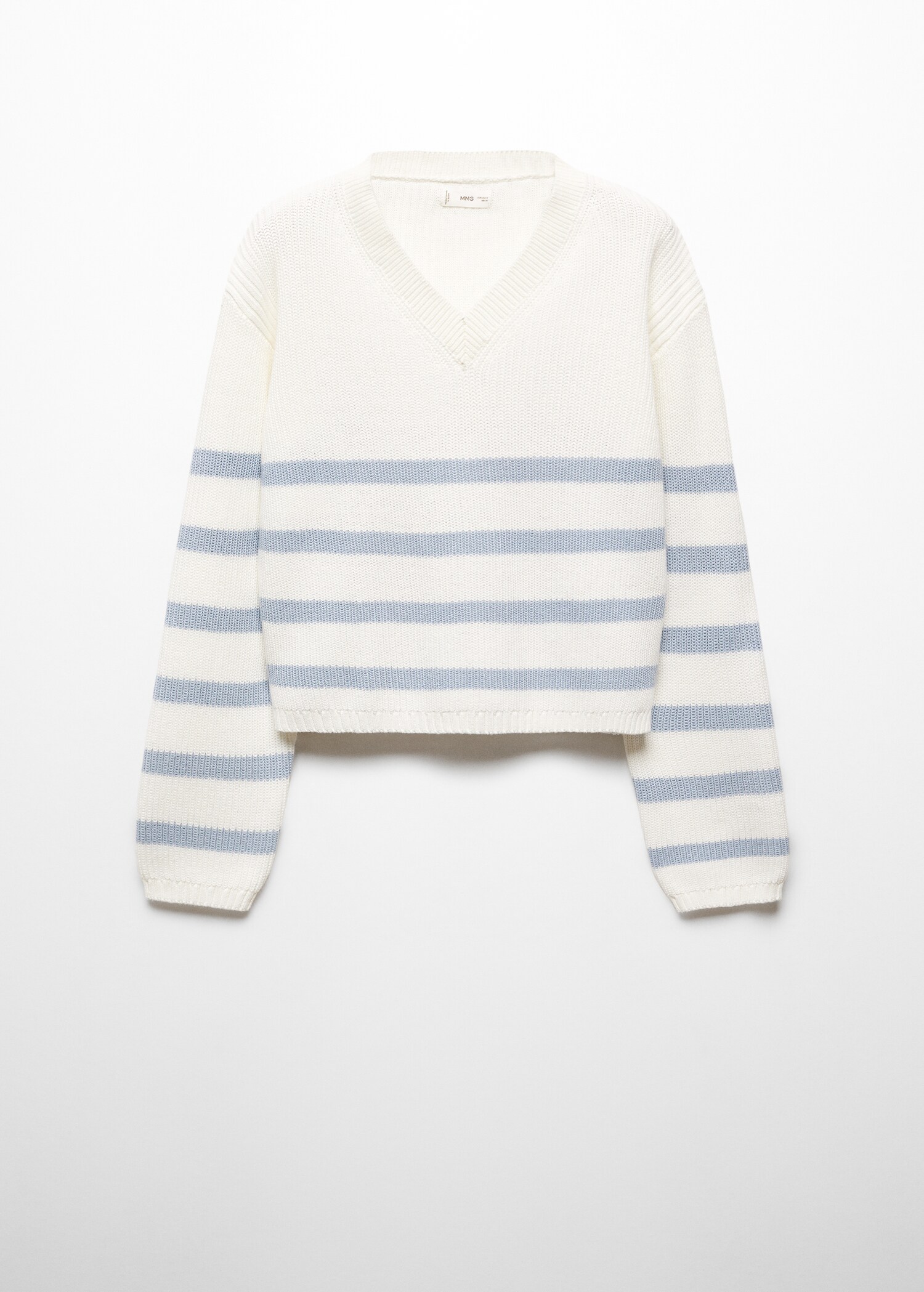 Knit striped sweater - Article without model