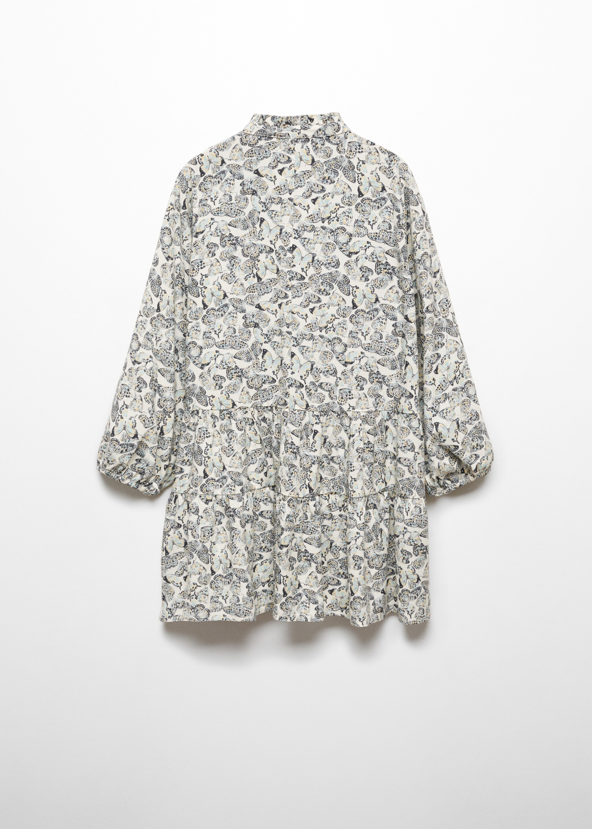 Butterfly print dress - Reverse of the article