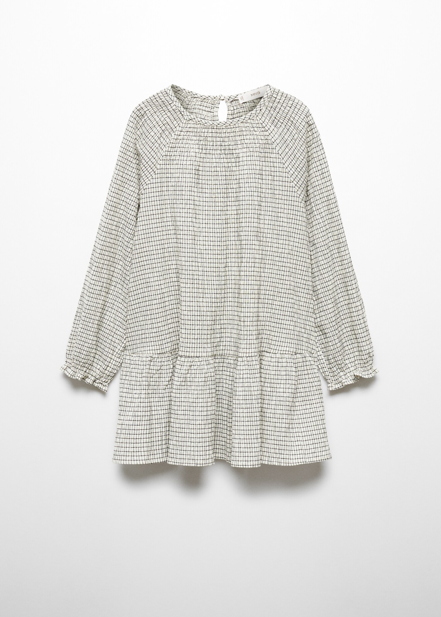 Robe imprimée carreaux - Article sans modèle