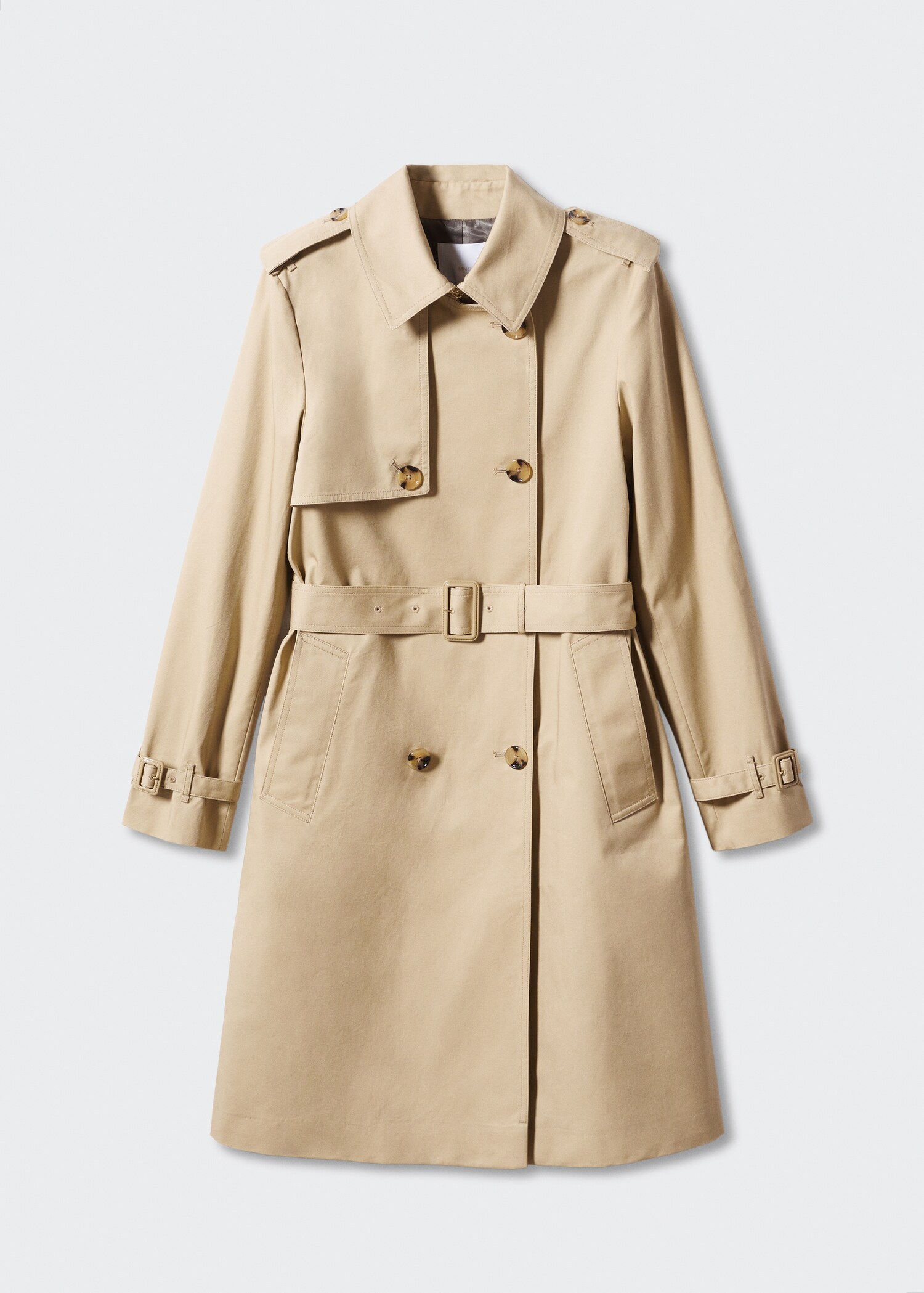 Trench clásico cinturón - Artículo sin modelo