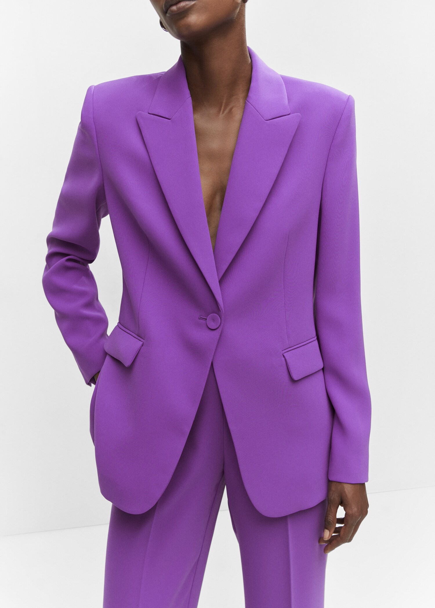 Suit jacket with buttons - Details of the article 1