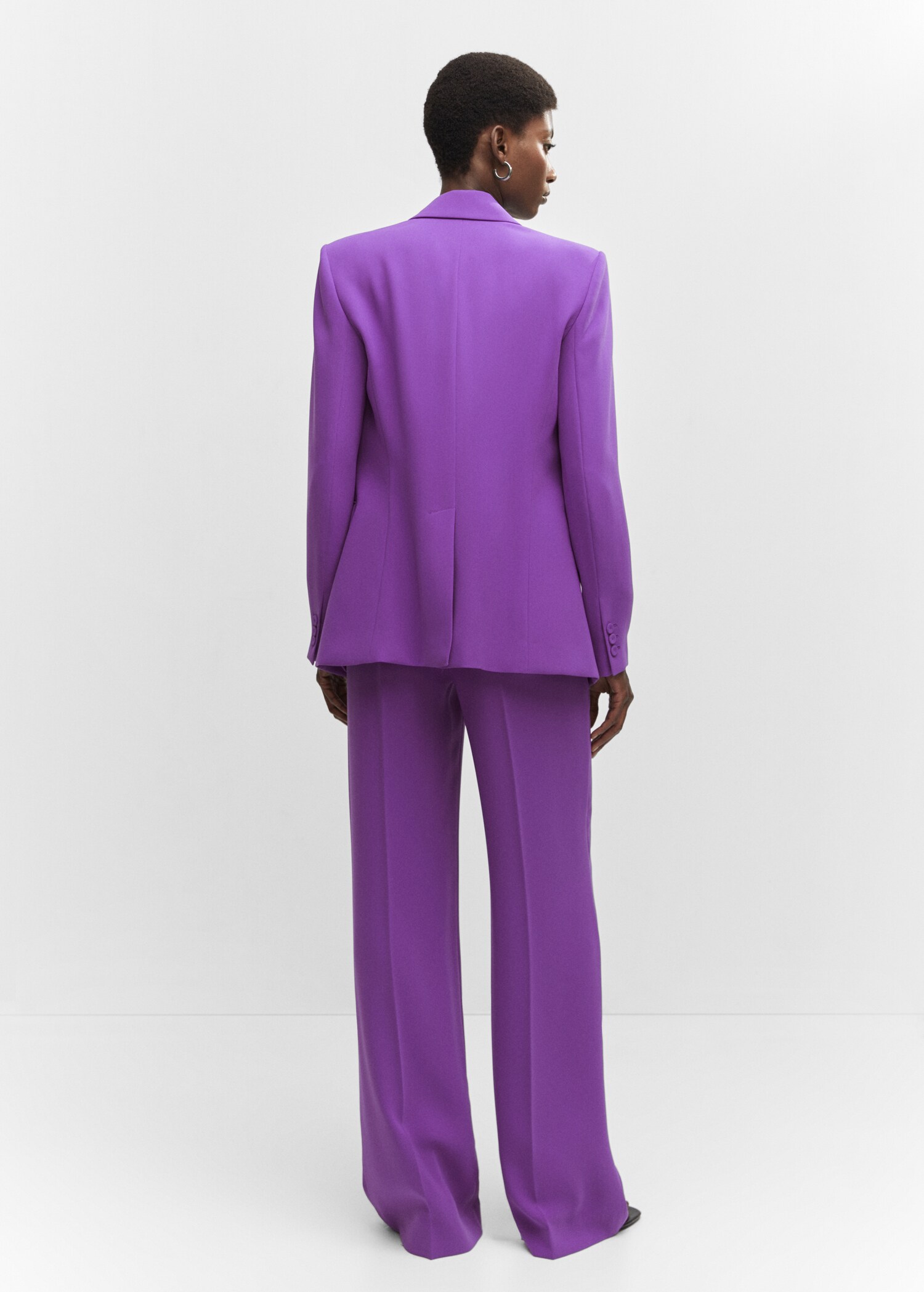 Suit jacket with buttons - Reverse of the article