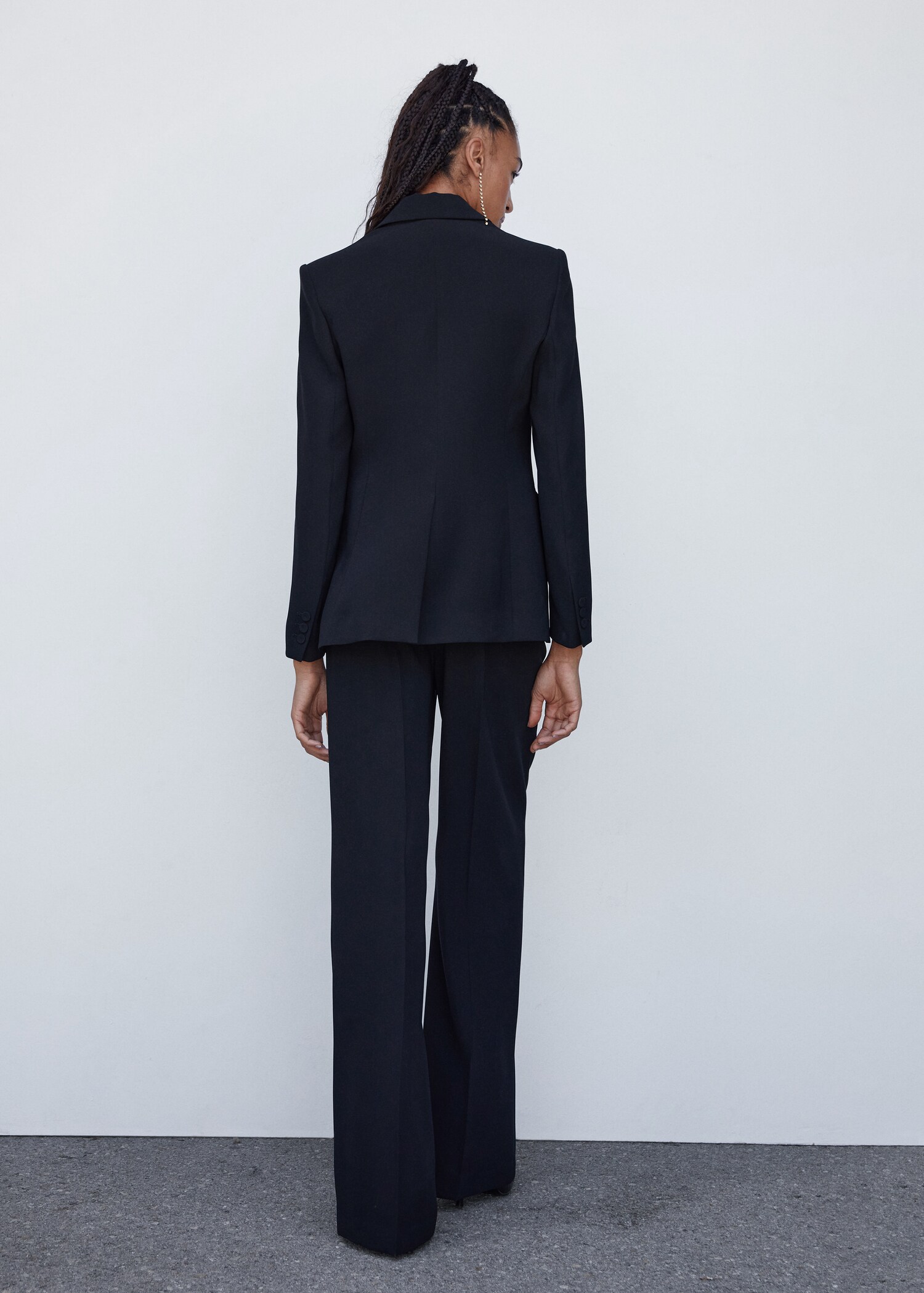 Suit jacket with buttons - Reverse of the article