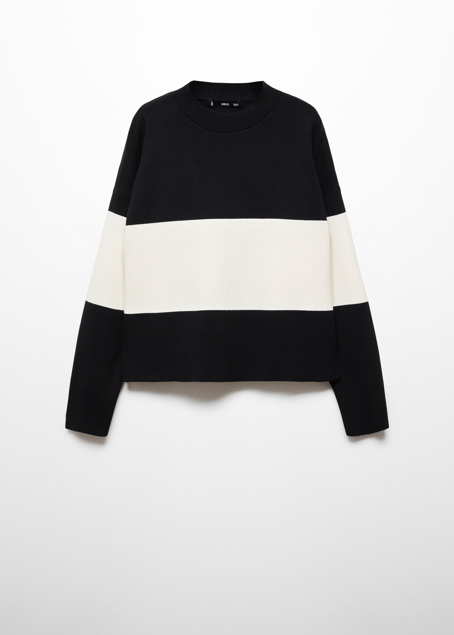 Oversized striped sweater - Article without model