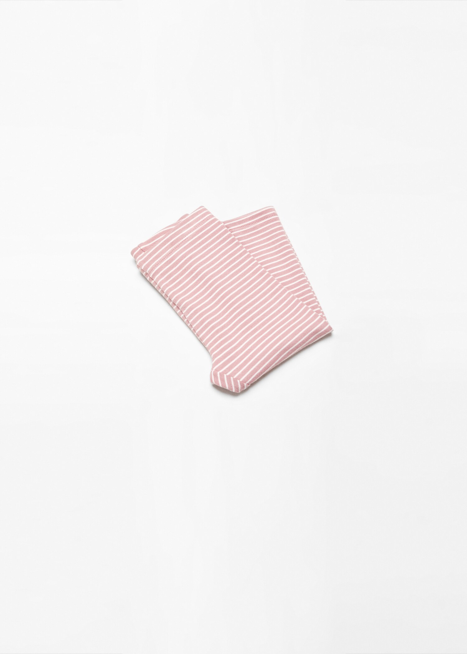 Gestreifte Baumwoll-Leggings - Detail des Artikels 0