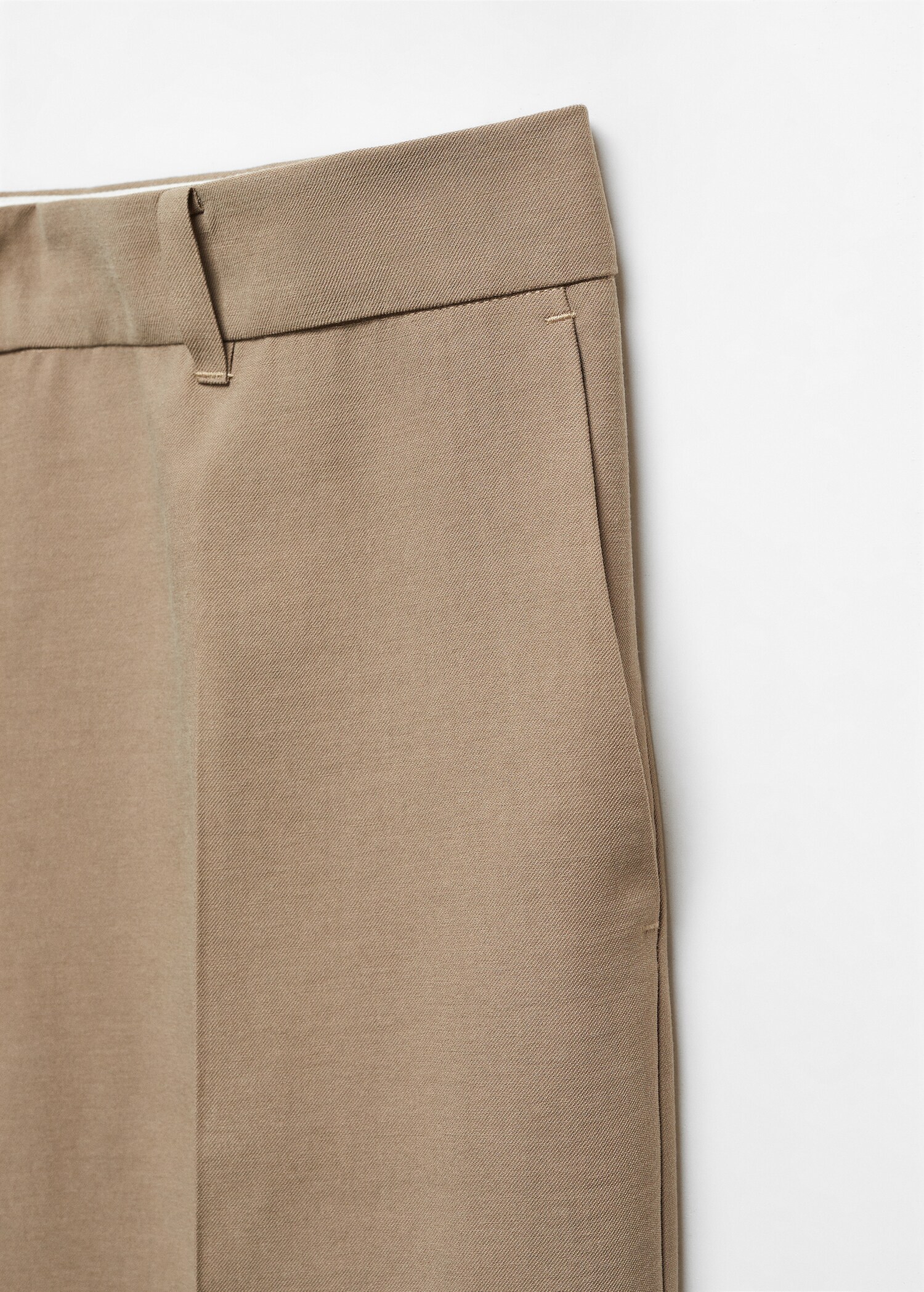 Low-waist wide-leg trousers - Details of the article 8