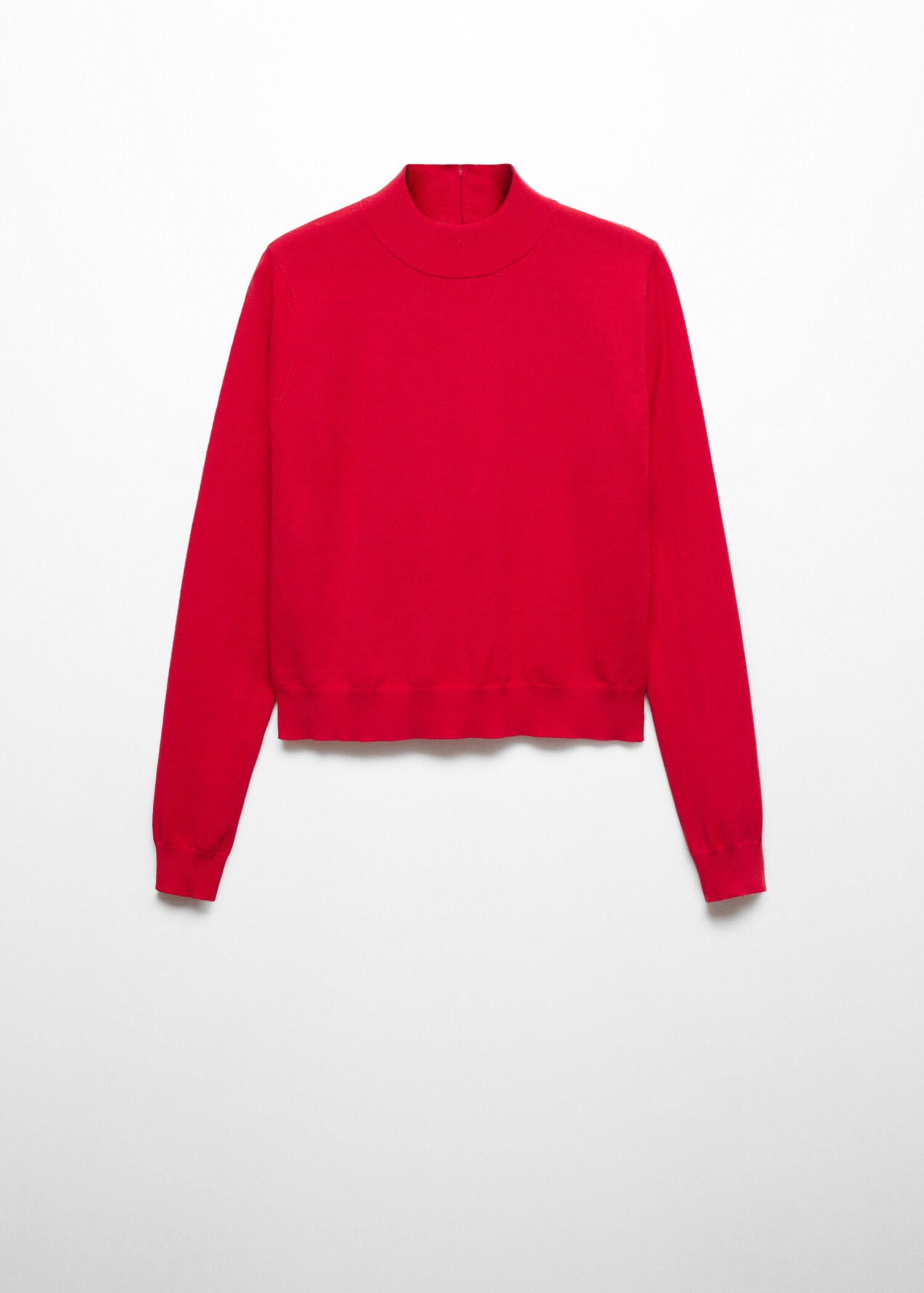 Feinstrickpullover mit Reißverschluss - Artikel ohne Model