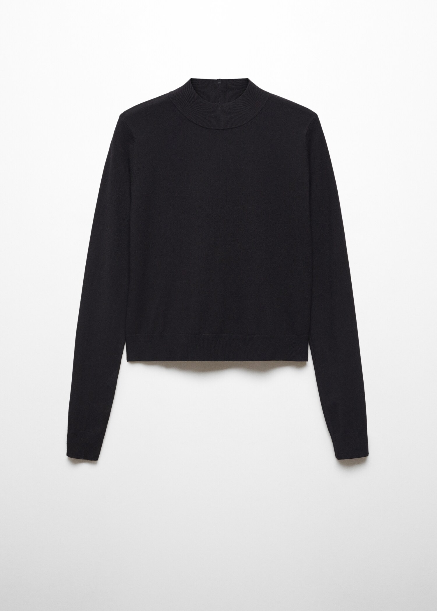 Feinstrickpullover mit Reißverschluss - Artikel ohne Model