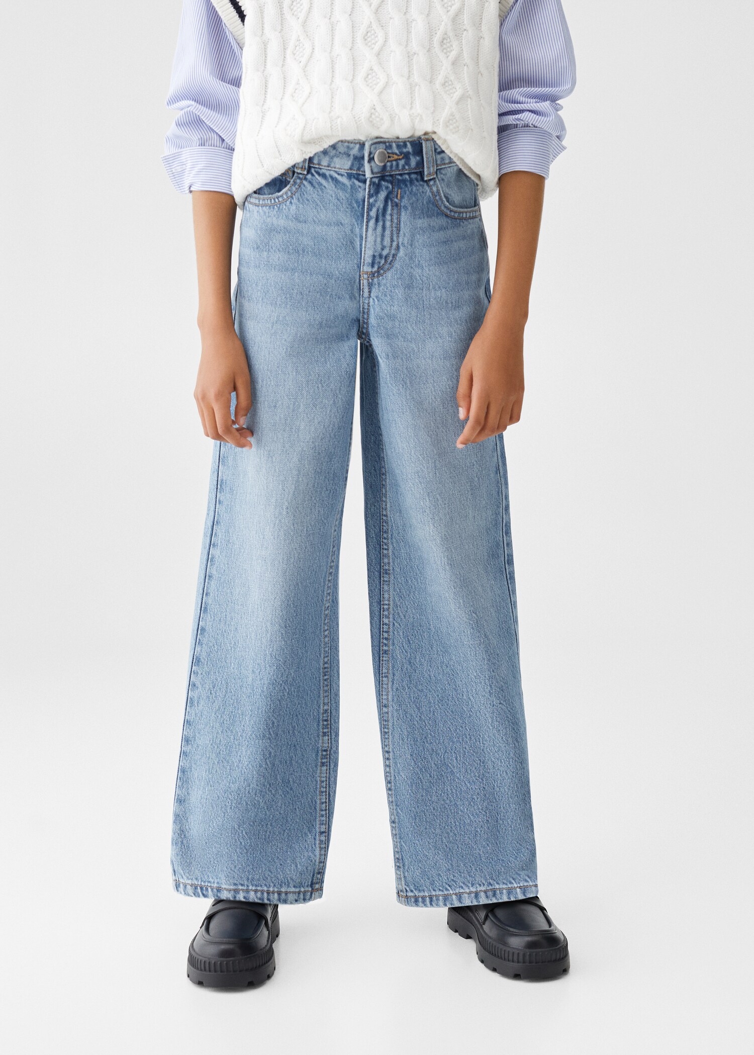 Jean wide leg - Plan moyen