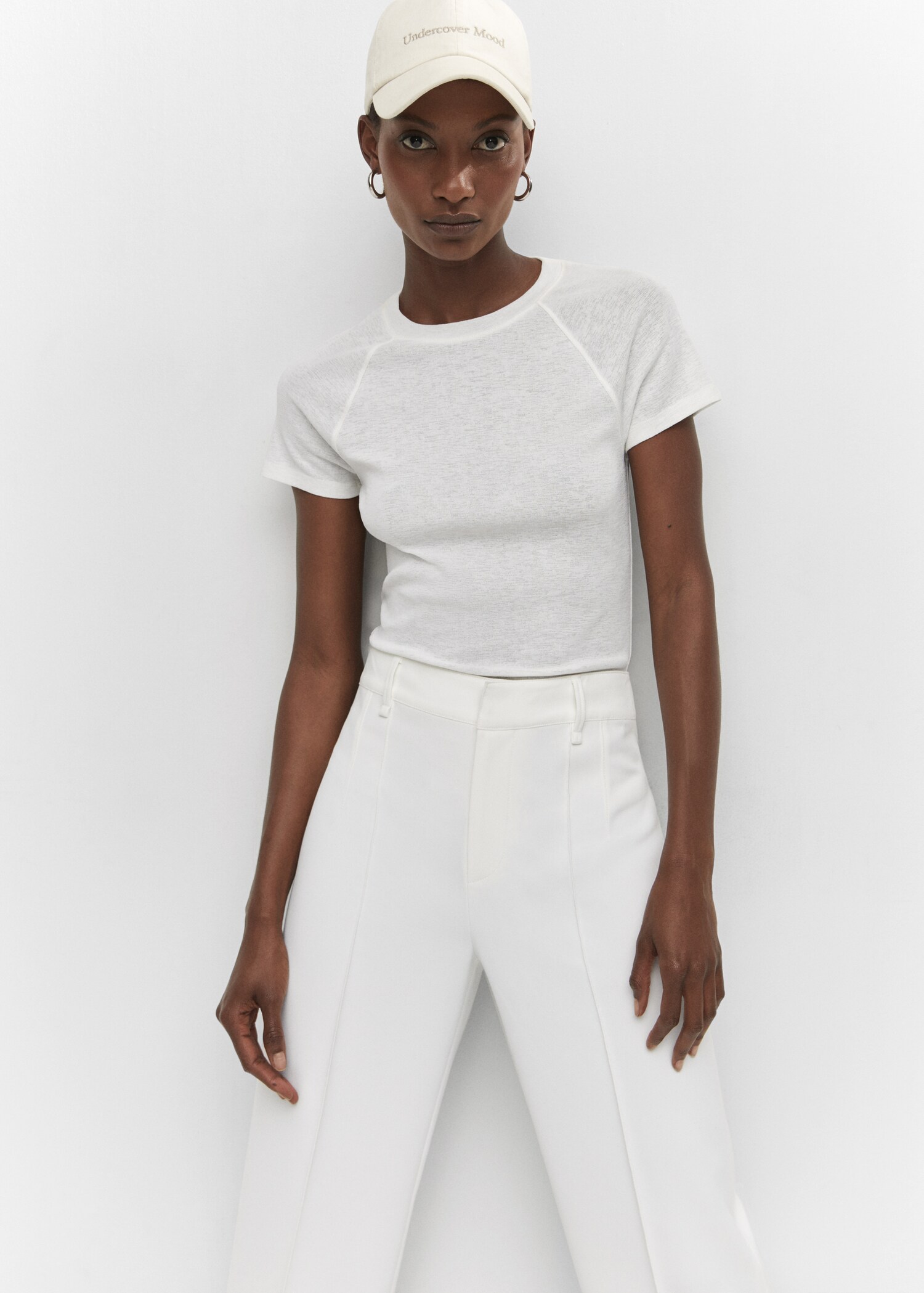 Flecked T-shirt - Details of the article 2