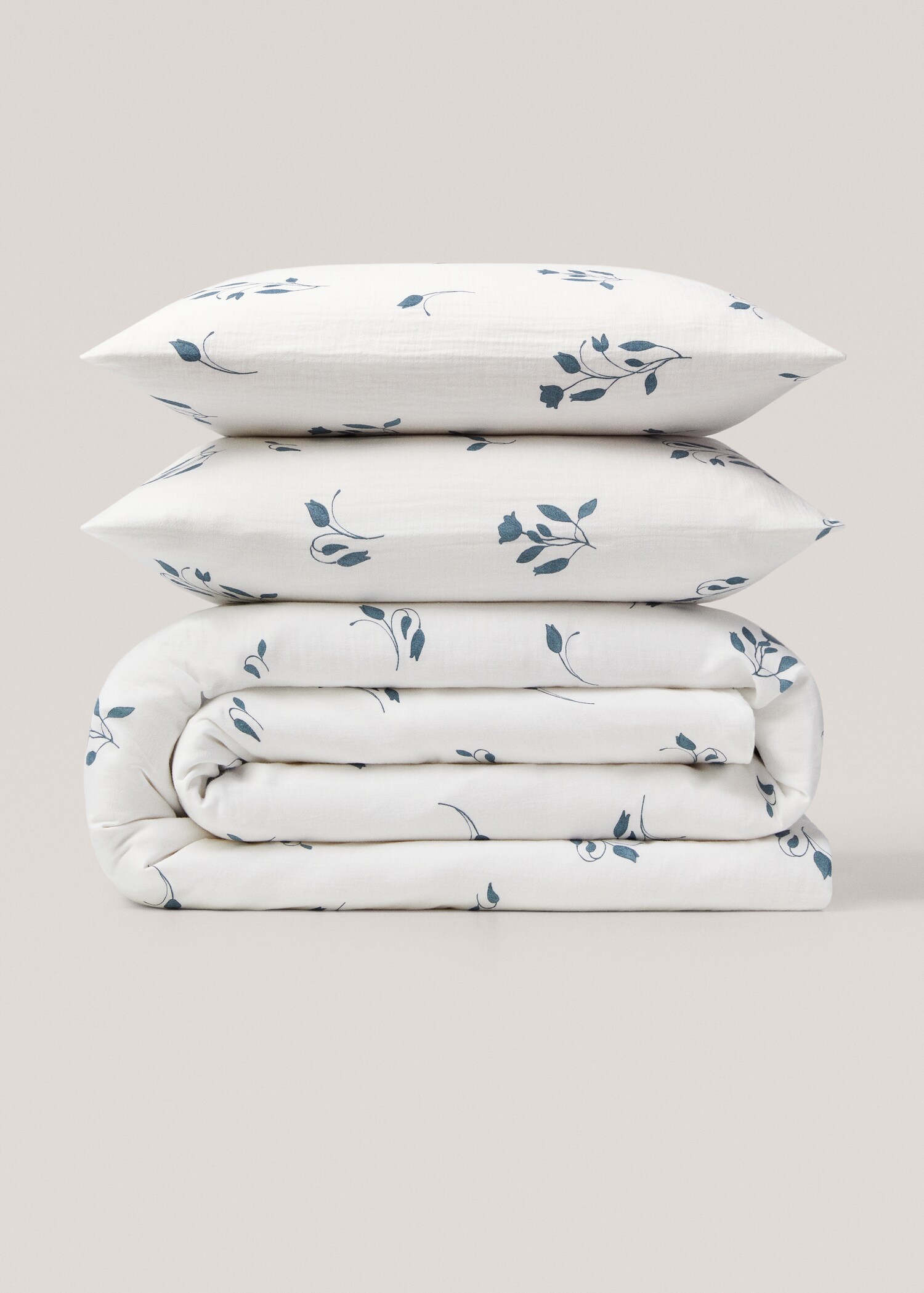 Funda nórdica estampado floral Cama 150cm - Artículo sin modelo