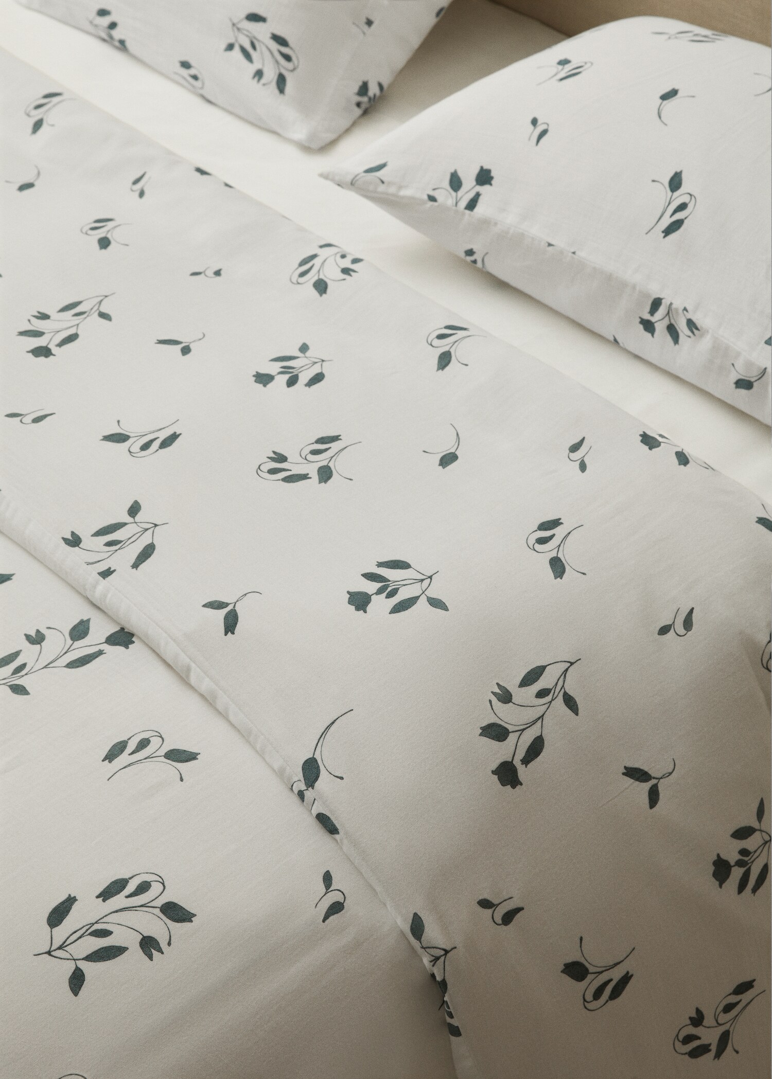 Funda nórdica estampado floral Cama 150cm - Detalle del artículo 8