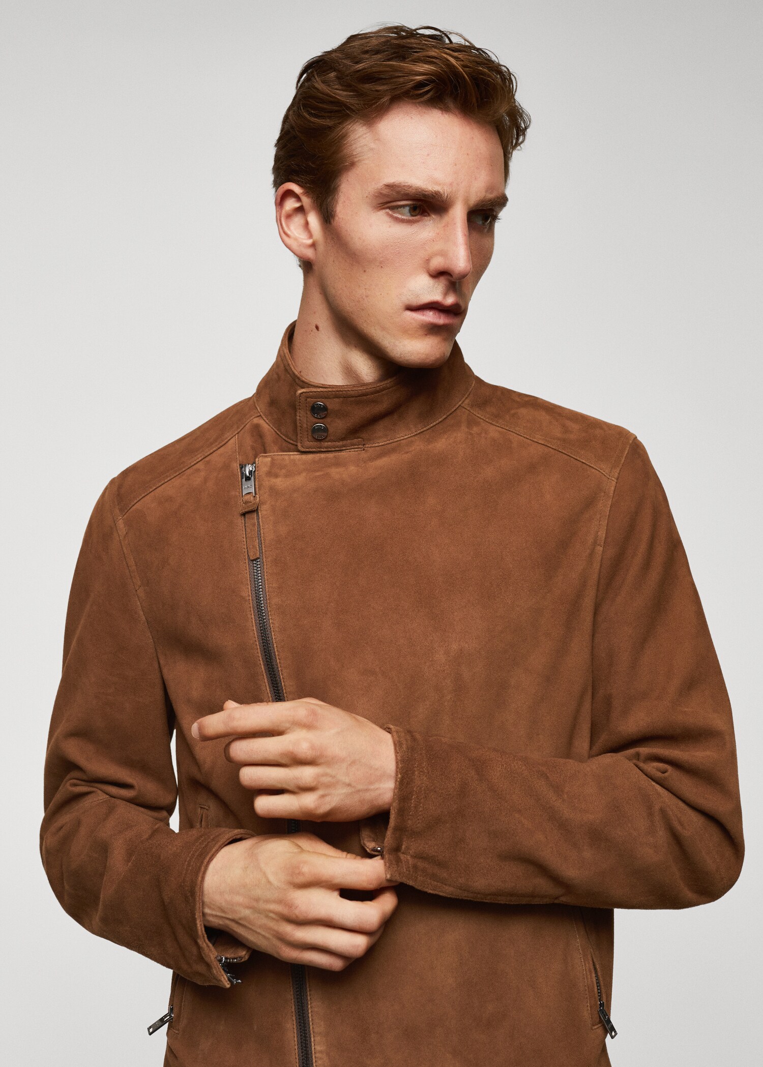 Perfect suede leather jacket - Details of the article 1
