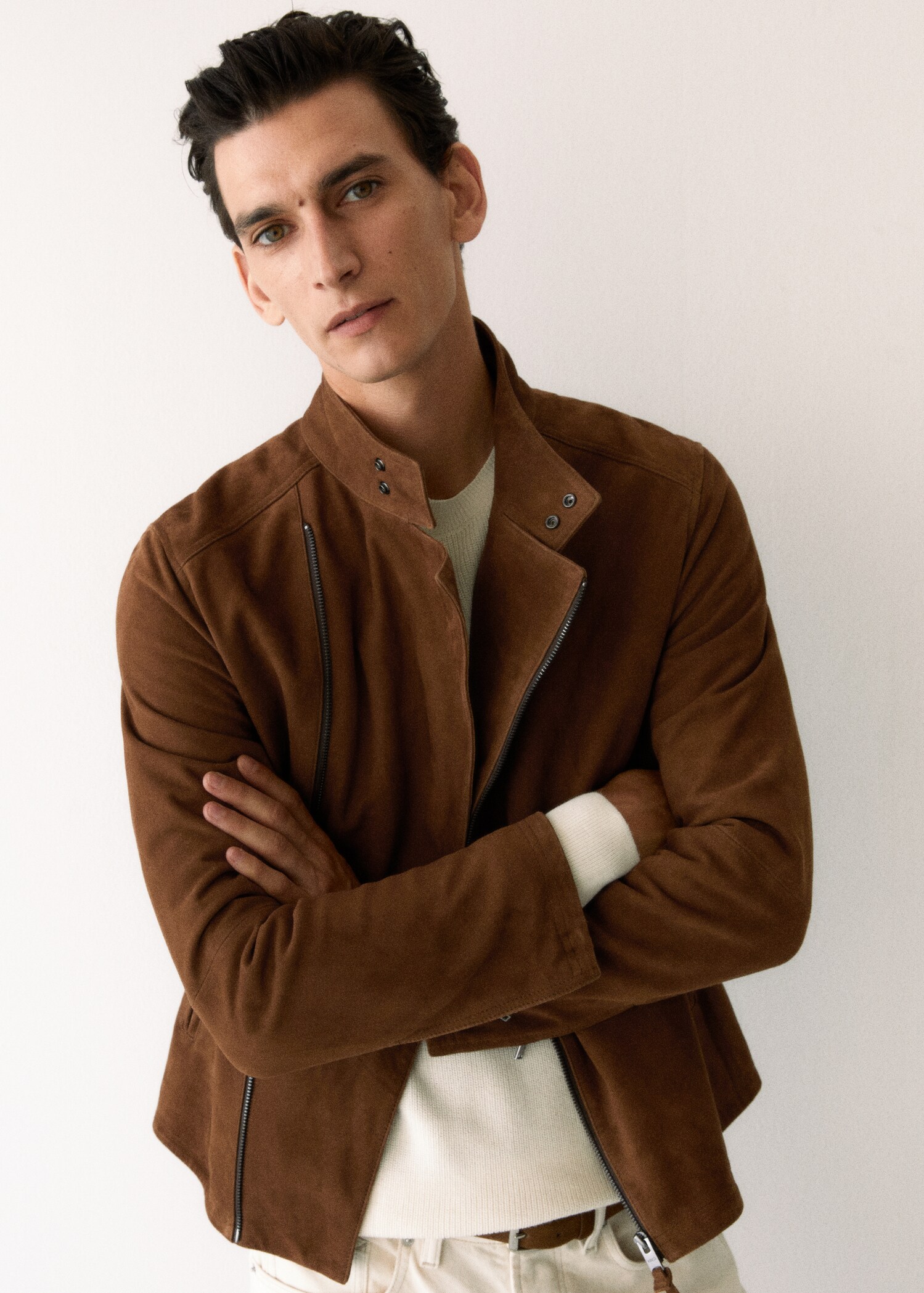 Perfect suede leather jacket - Details of the article 6