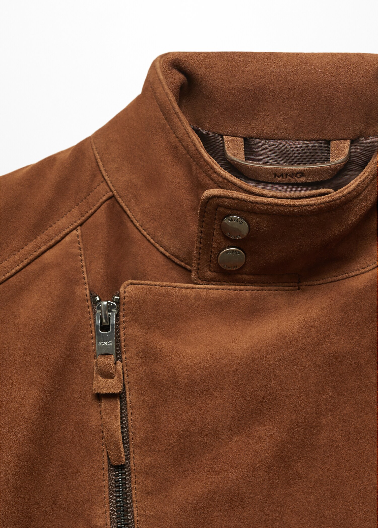 Perfect suede leather jacket - Details of the article 8