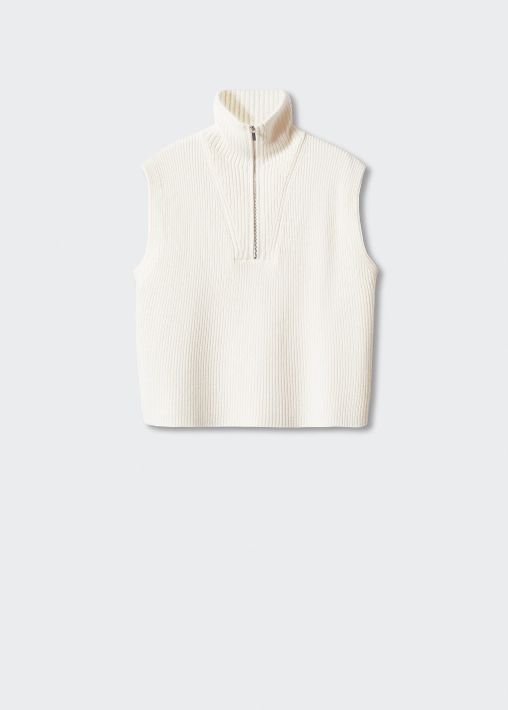 CLANE（クラネ）の「【CLANE(クラネ)】ZIP COLLAR KNIT VEST