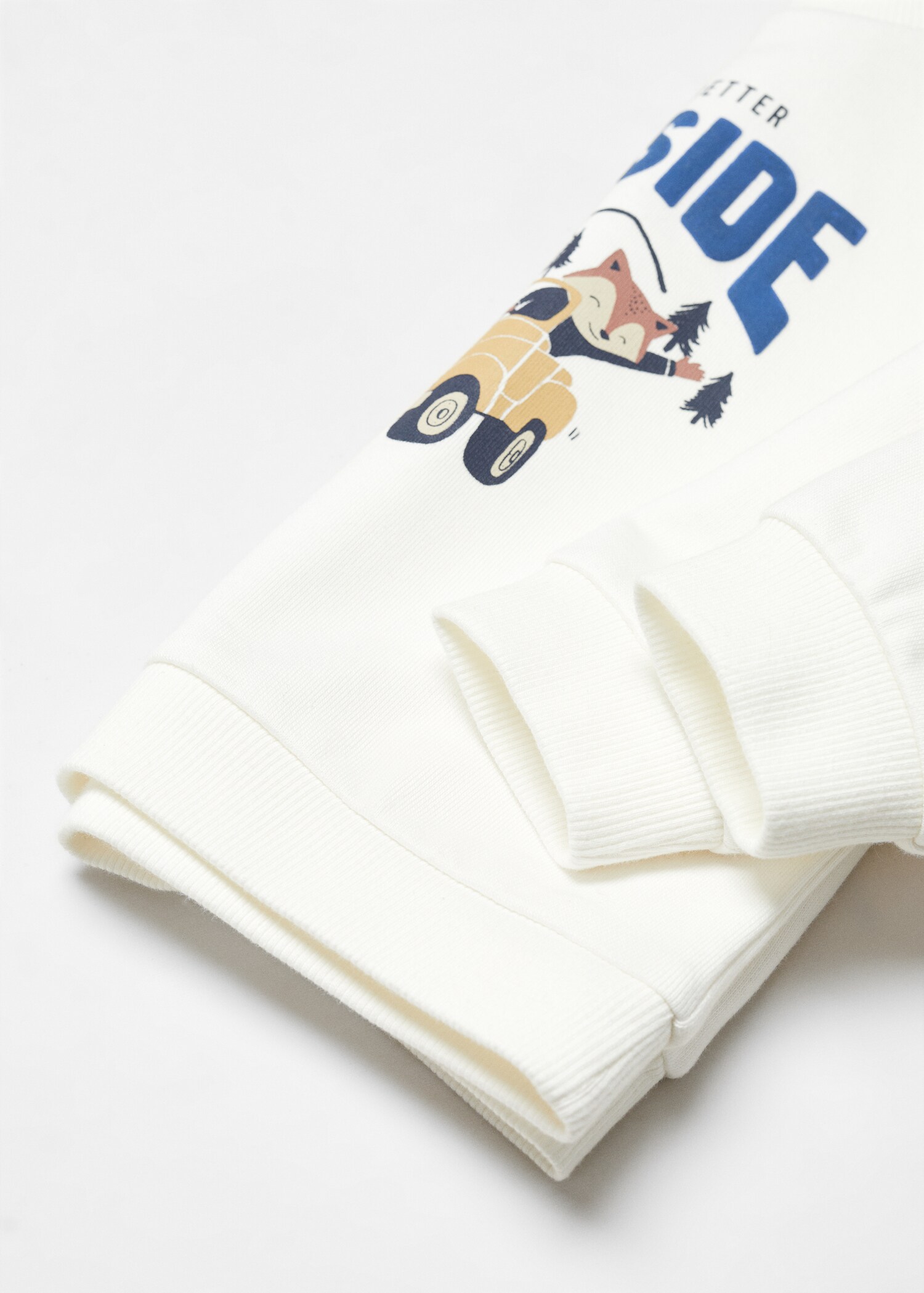 Printed cotton sweatshirt - Details of the article 0