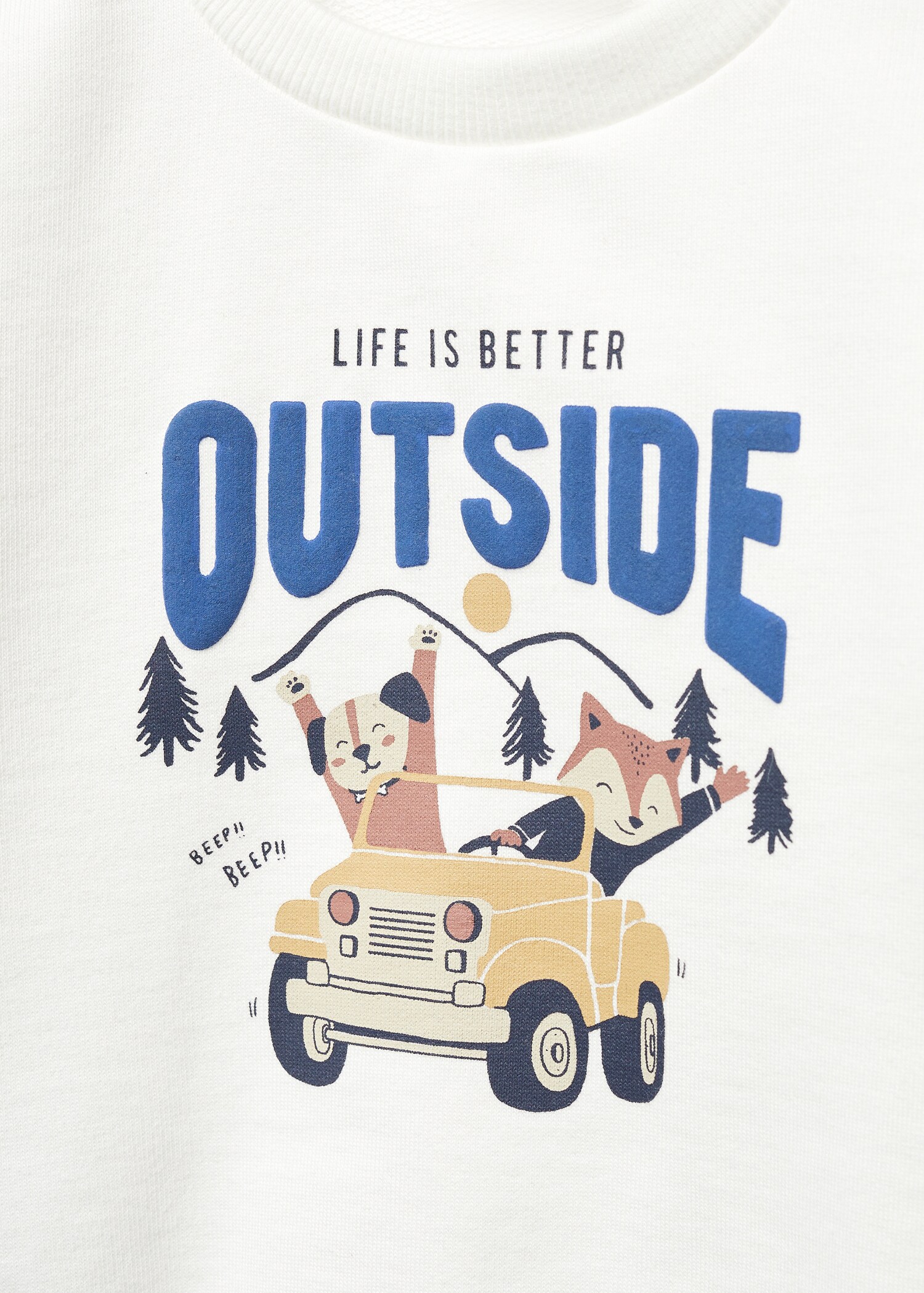 Printed cotton sweatshirt - Details of the article 8