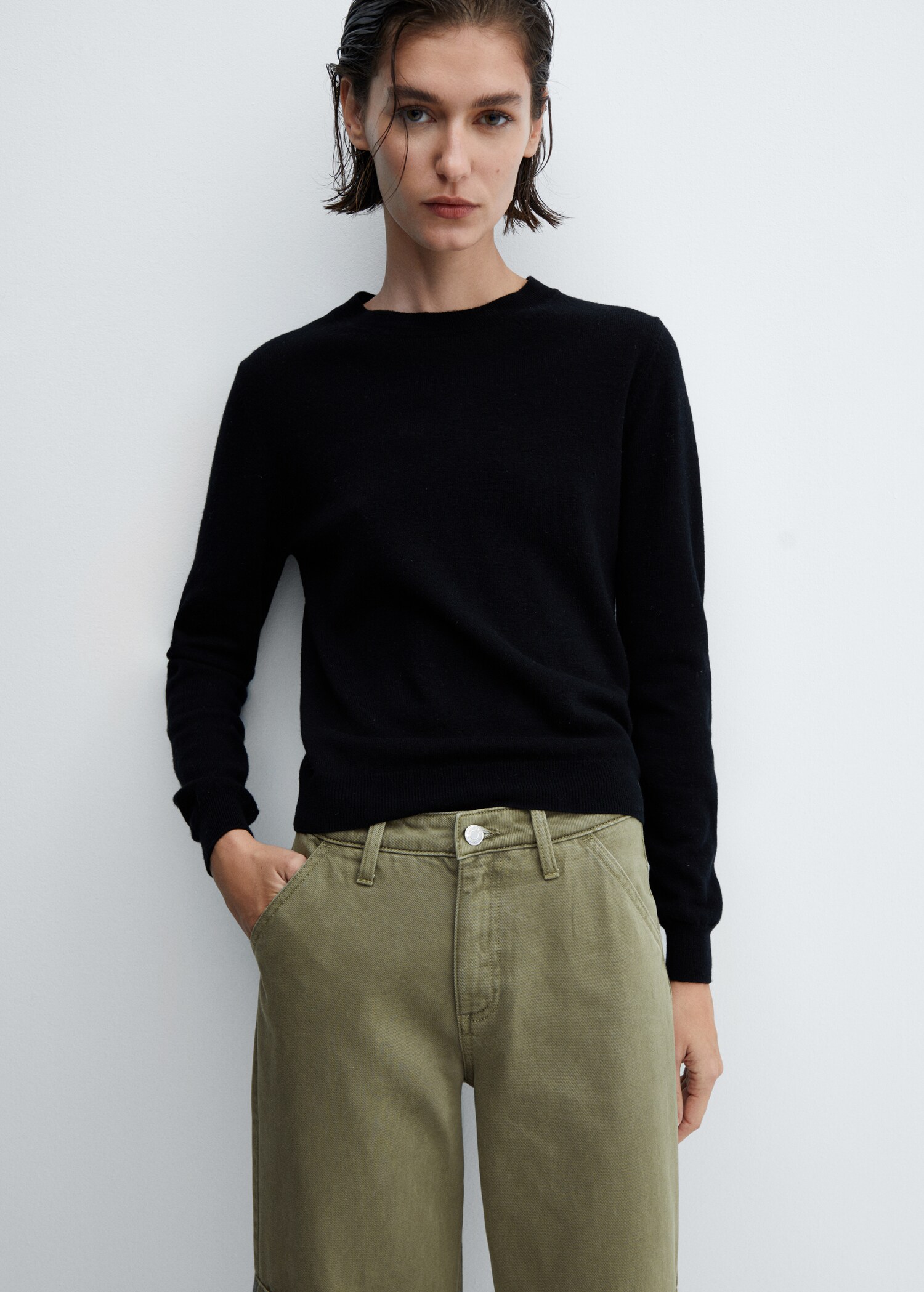 Wideleg cargo jeans - Details of the article 1