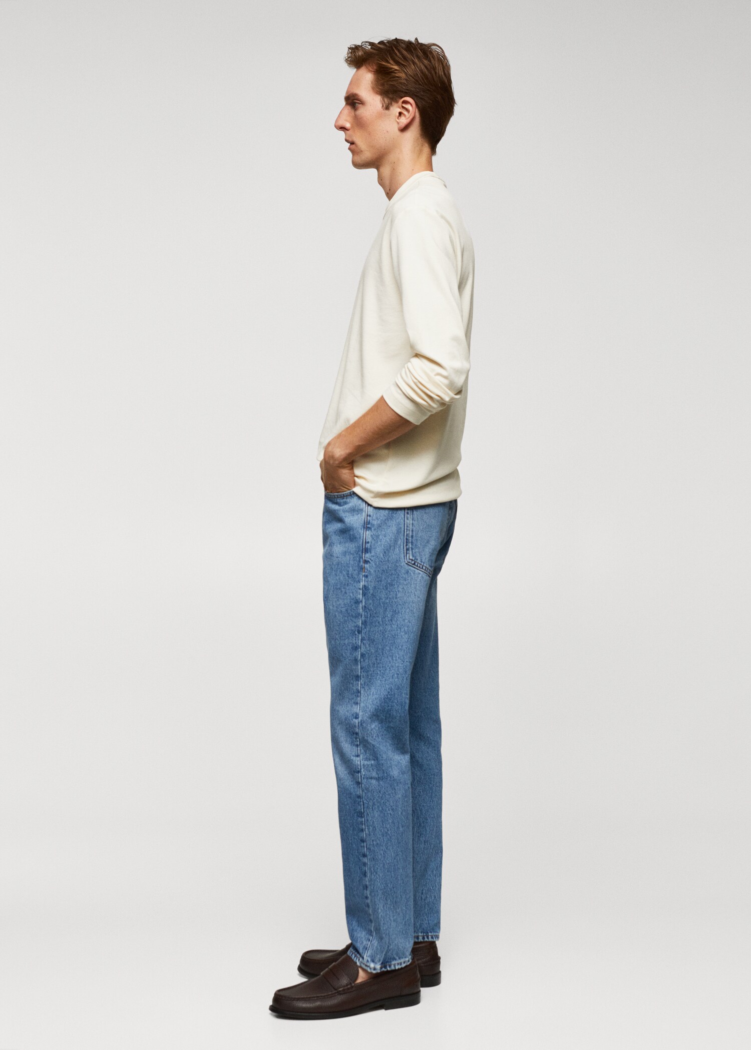 100% cotton long-sleeved t-shirt - Details of the article 2