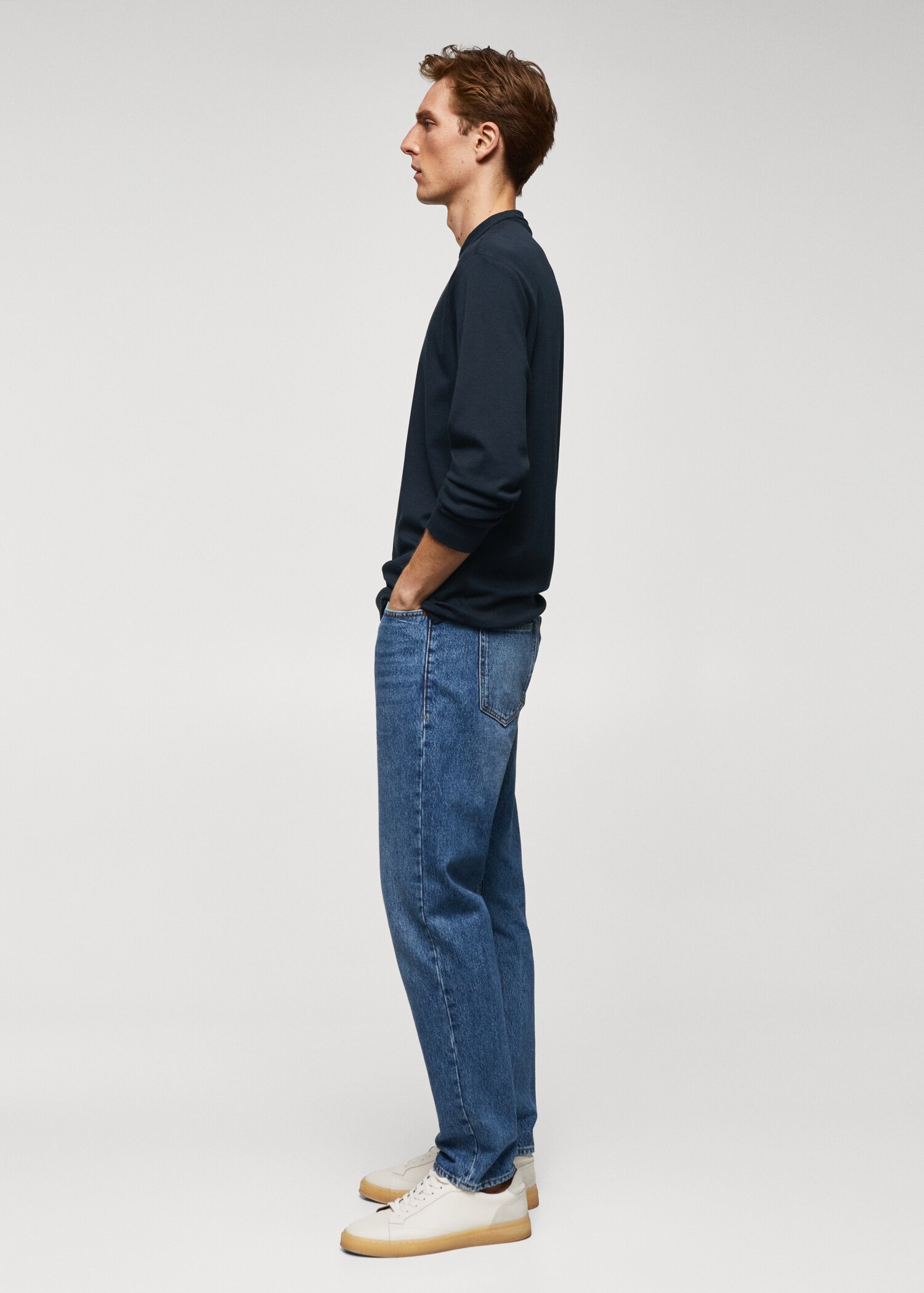 100% cotton long-sleeved t-shirt - Details of the article 2