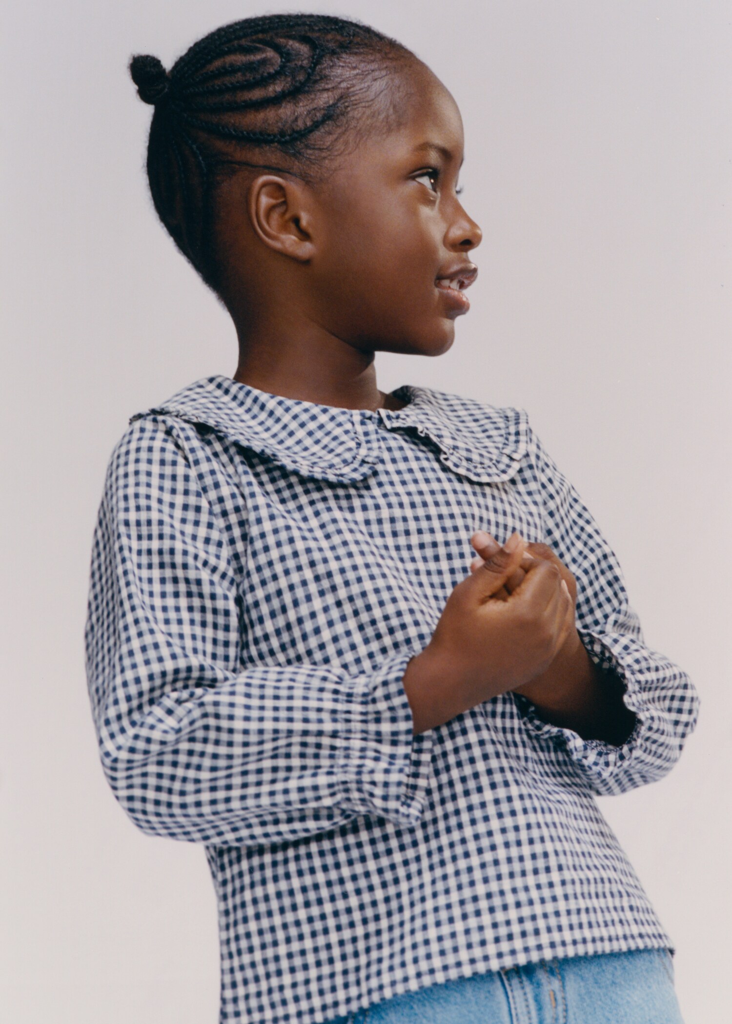 Bluse mit Vichy-Karomuster - Detail des Artikels 5