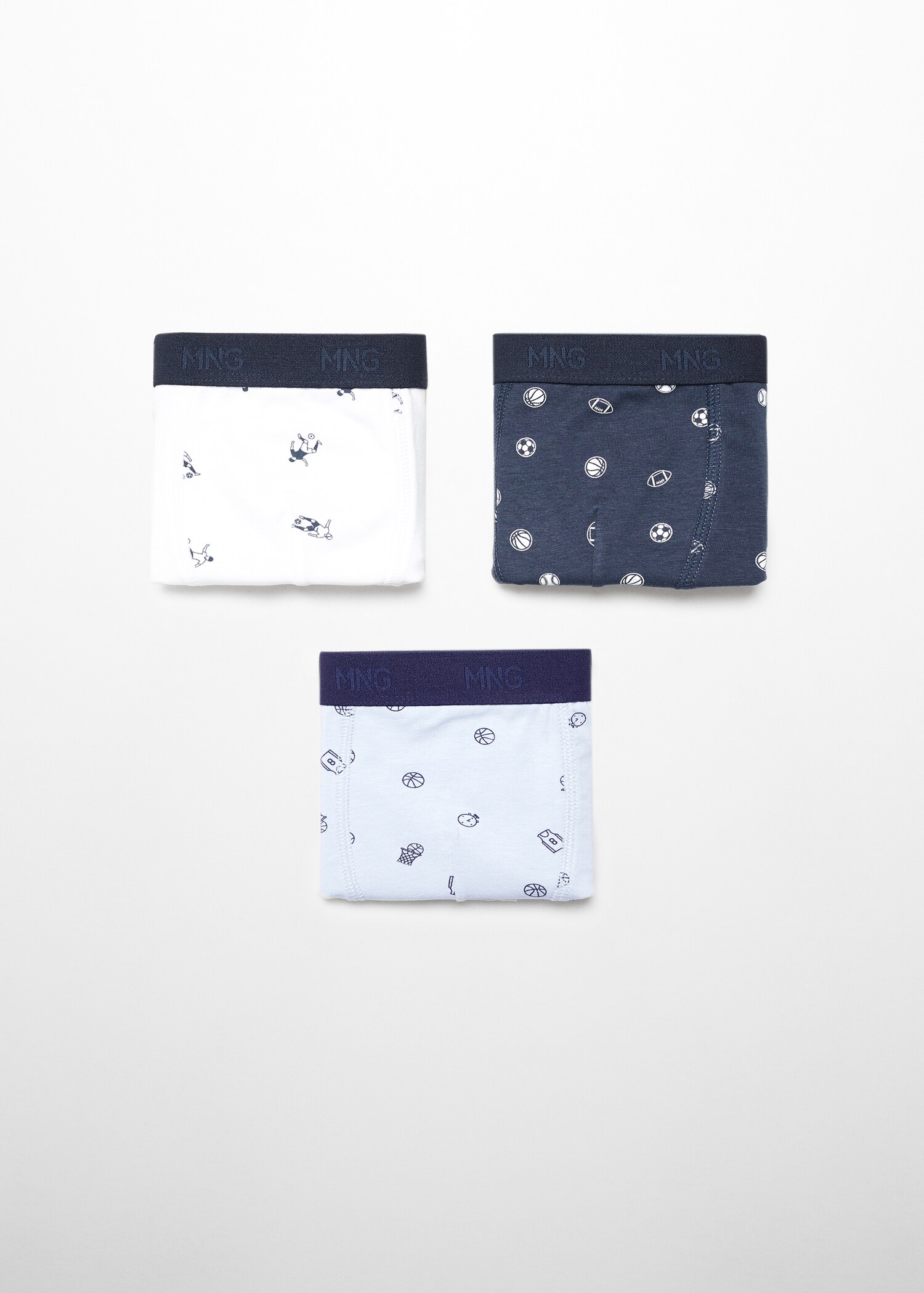 Pack 3 bóxers estampados - Artículo sin modelo