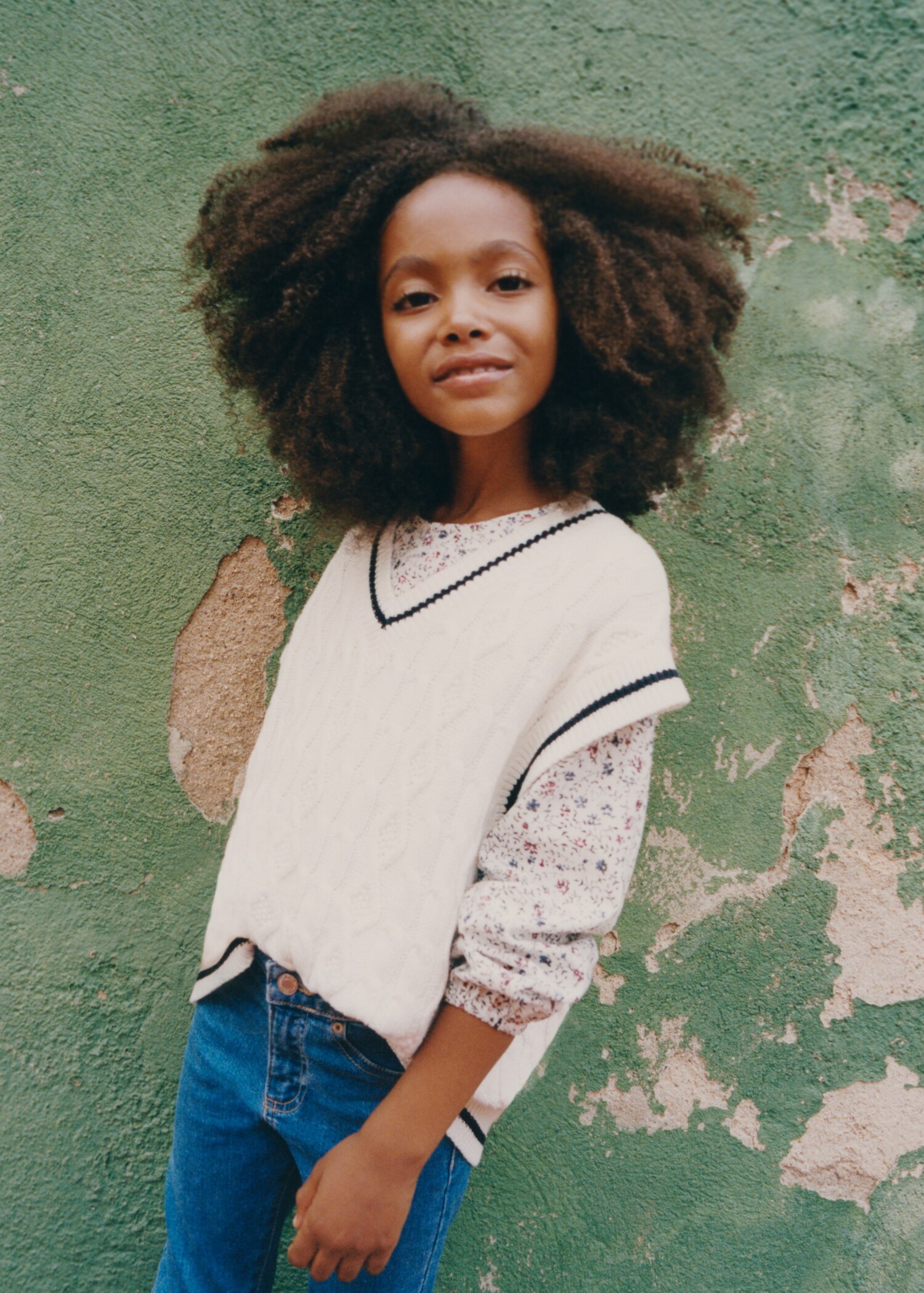 Bavlněná úpletová vesta - Detail zboží 5