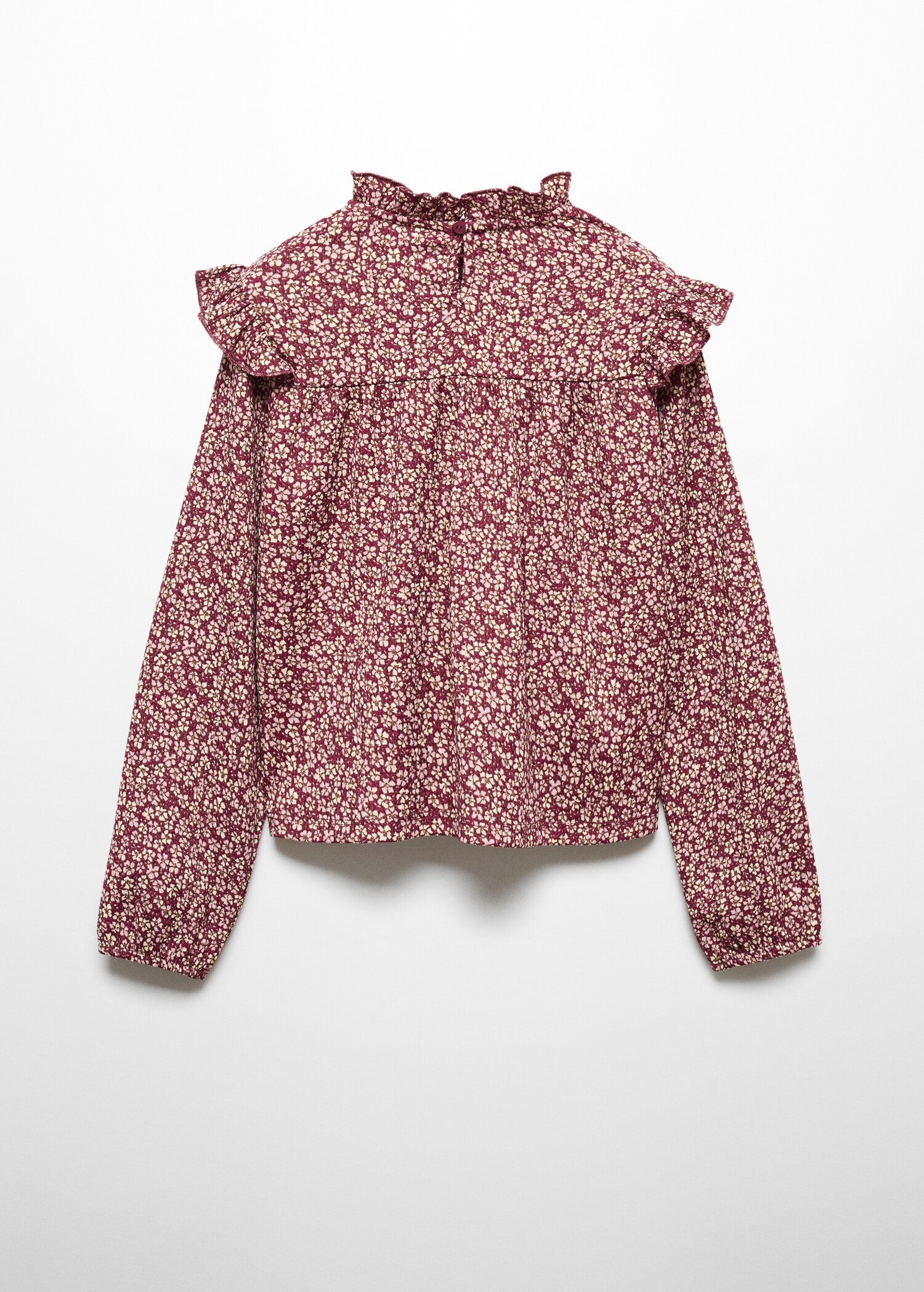Samarreta volant estampat floral - Revers de l'article