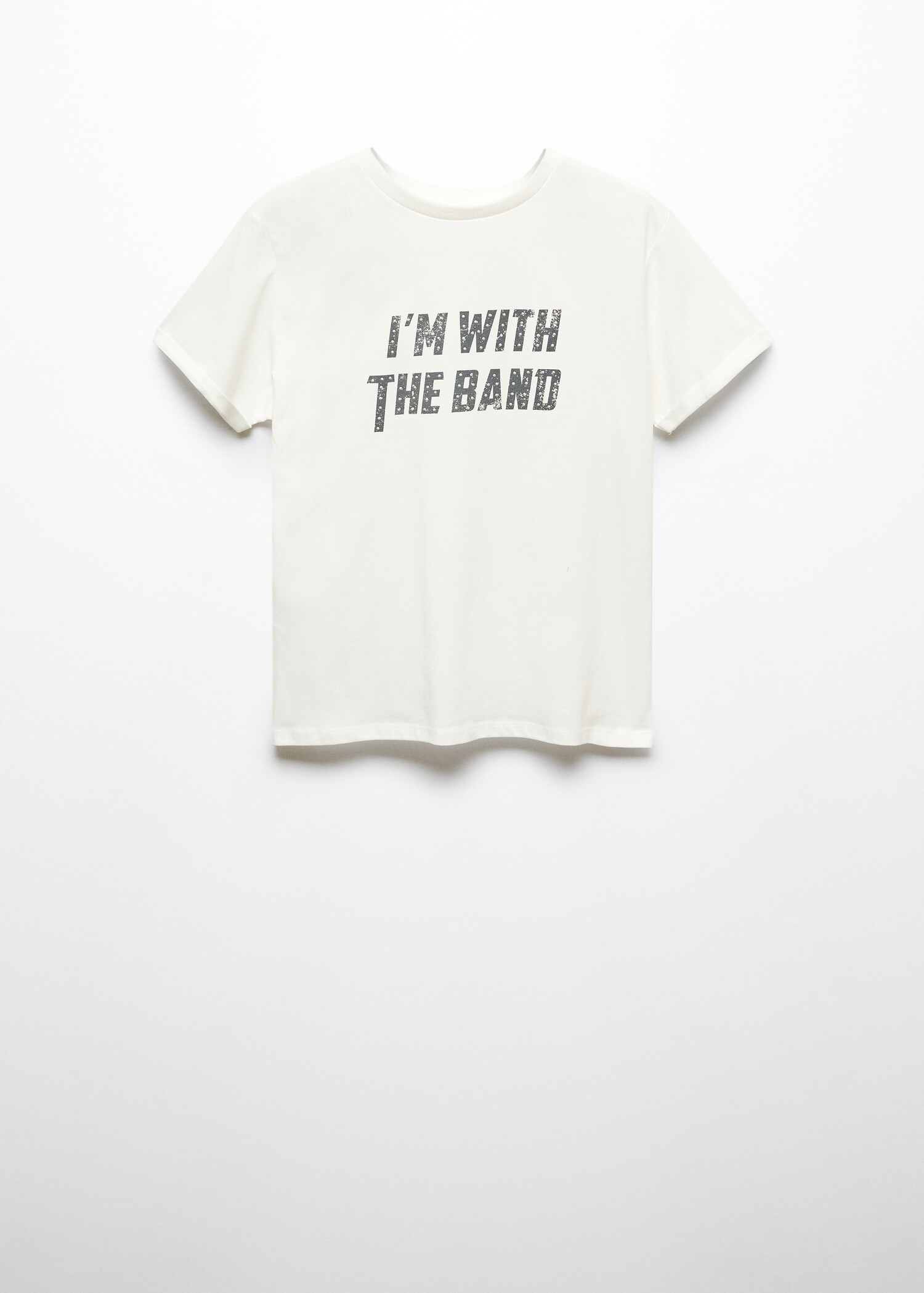 T-Shirt mit Textaufdruck - Artikel ohne Model