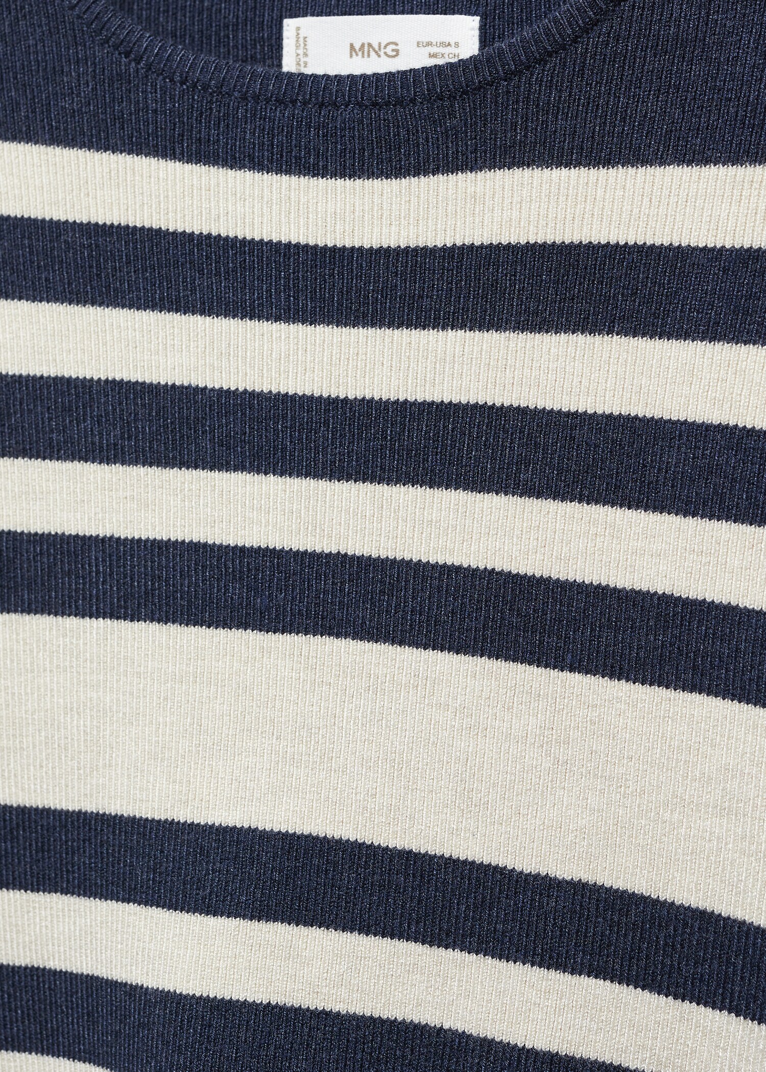 Knit striped sweater - Details of the article 8
