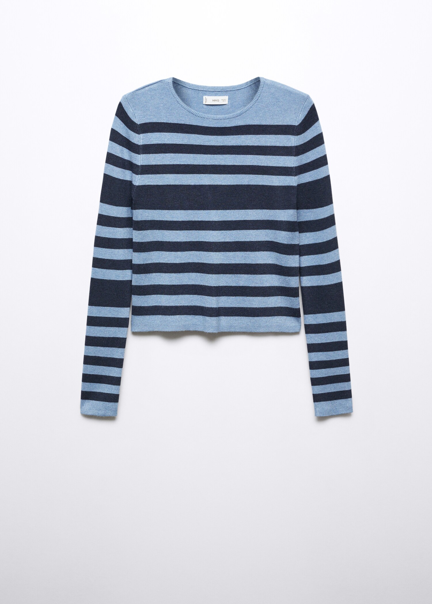 Knit striped sweater - Article without model